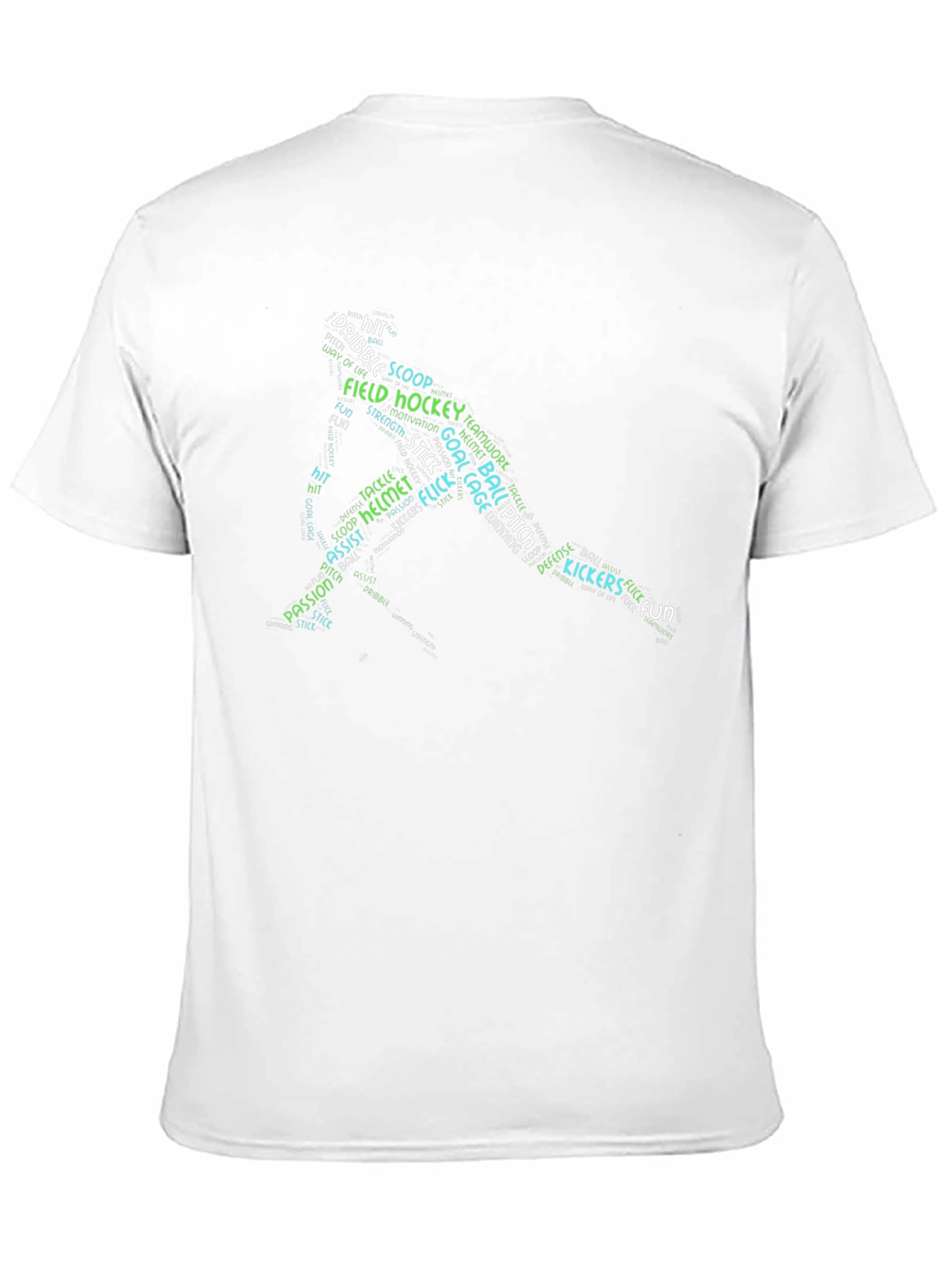 Field Hockey Word Art T-Shirt