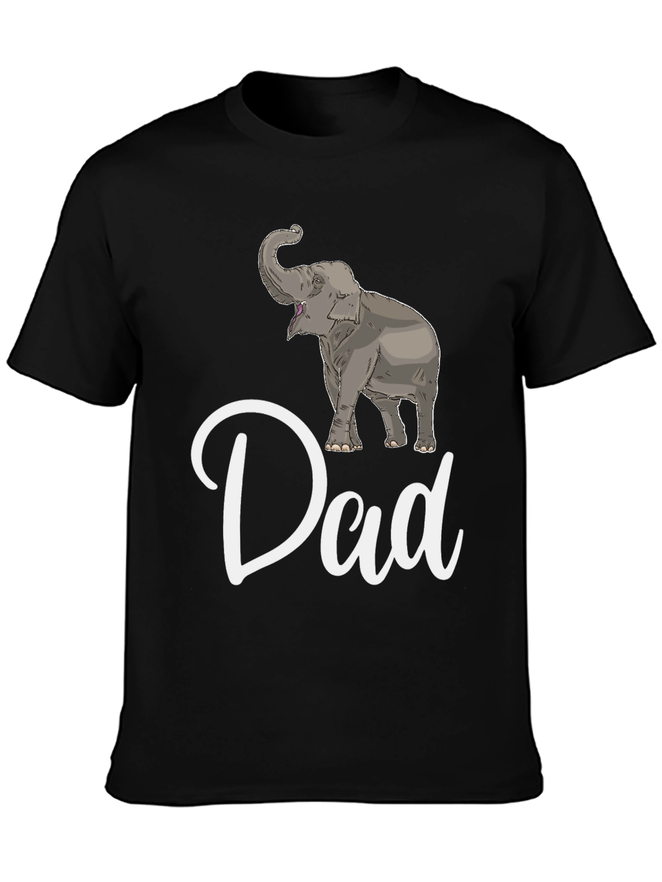 Elephant Dad T-Shirt - Cute Fathers Day Gift