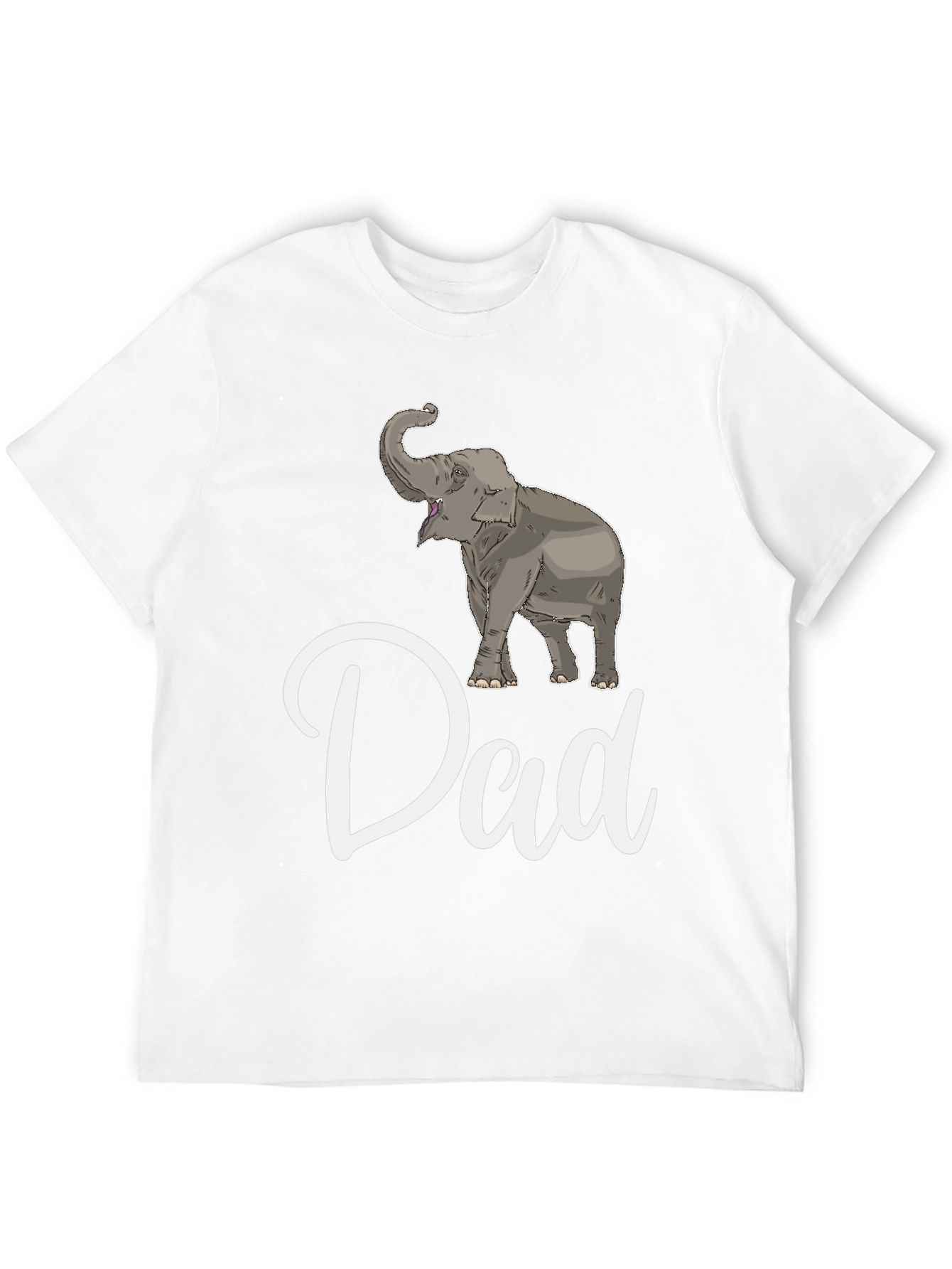 Elephant Dad T-Shirt - Cute Fathers Day Gift