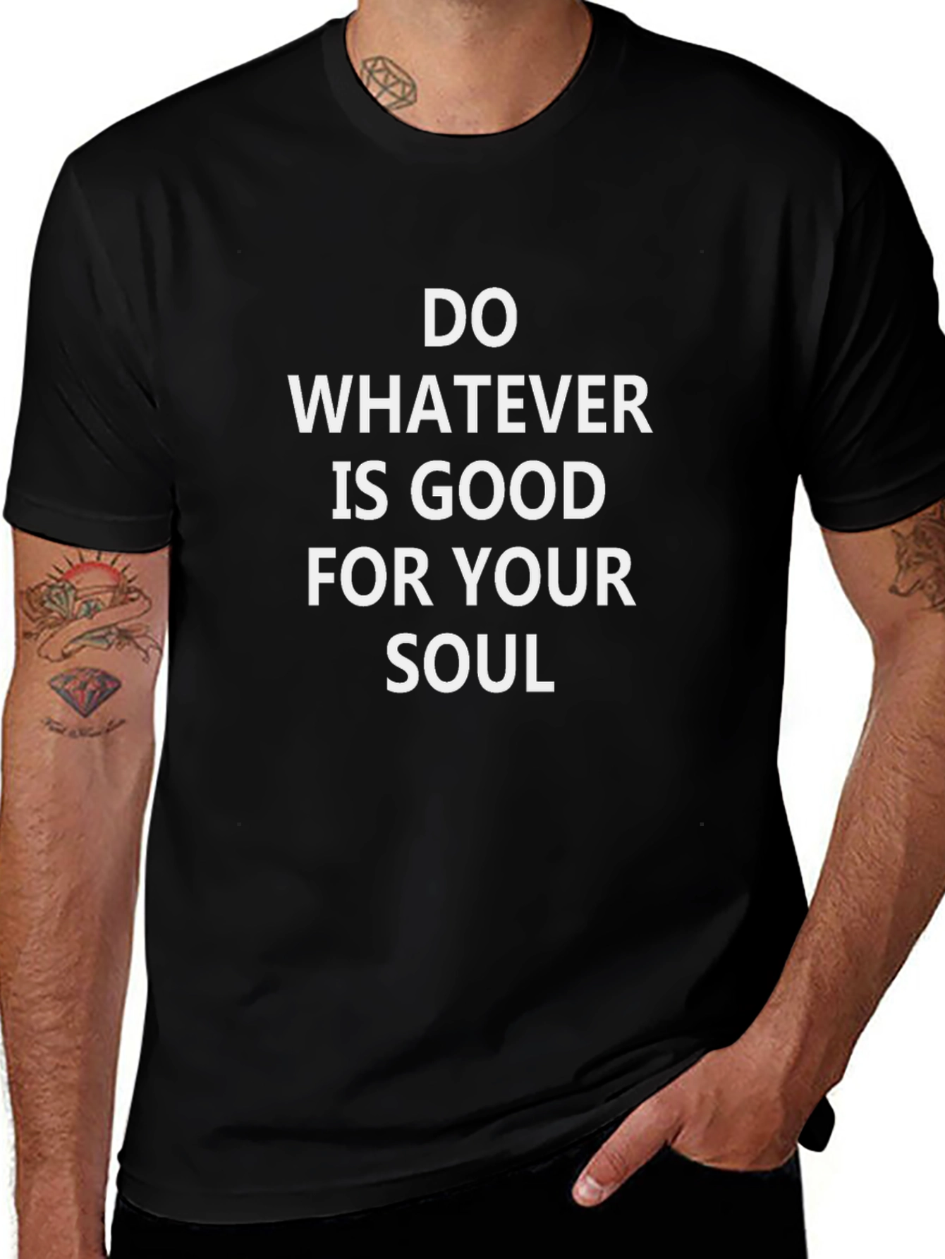 Soulful Statement T-Shirt: Do Whatever is Good