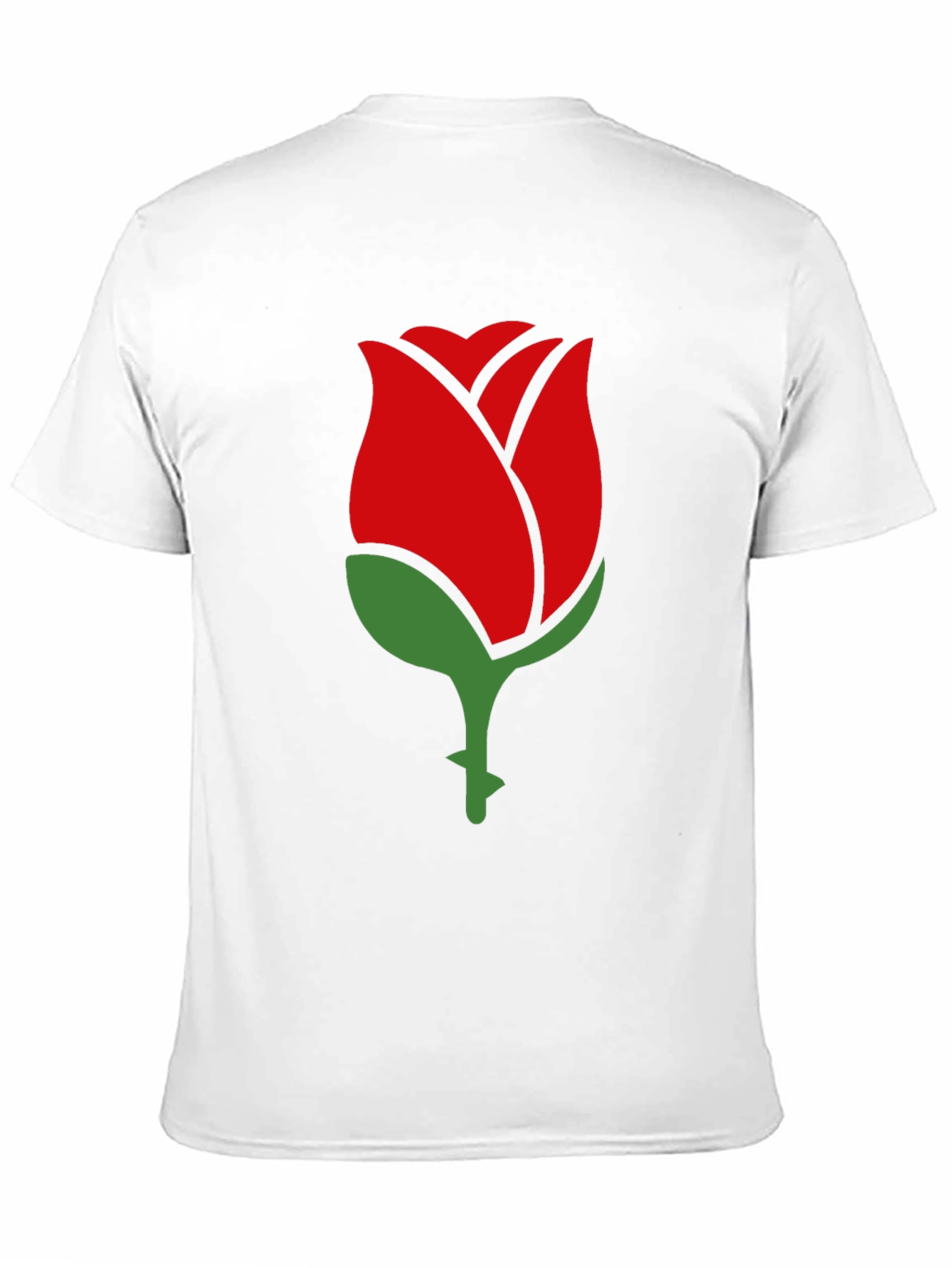 Rose Graphic Tee - Classic Black T-Shirt