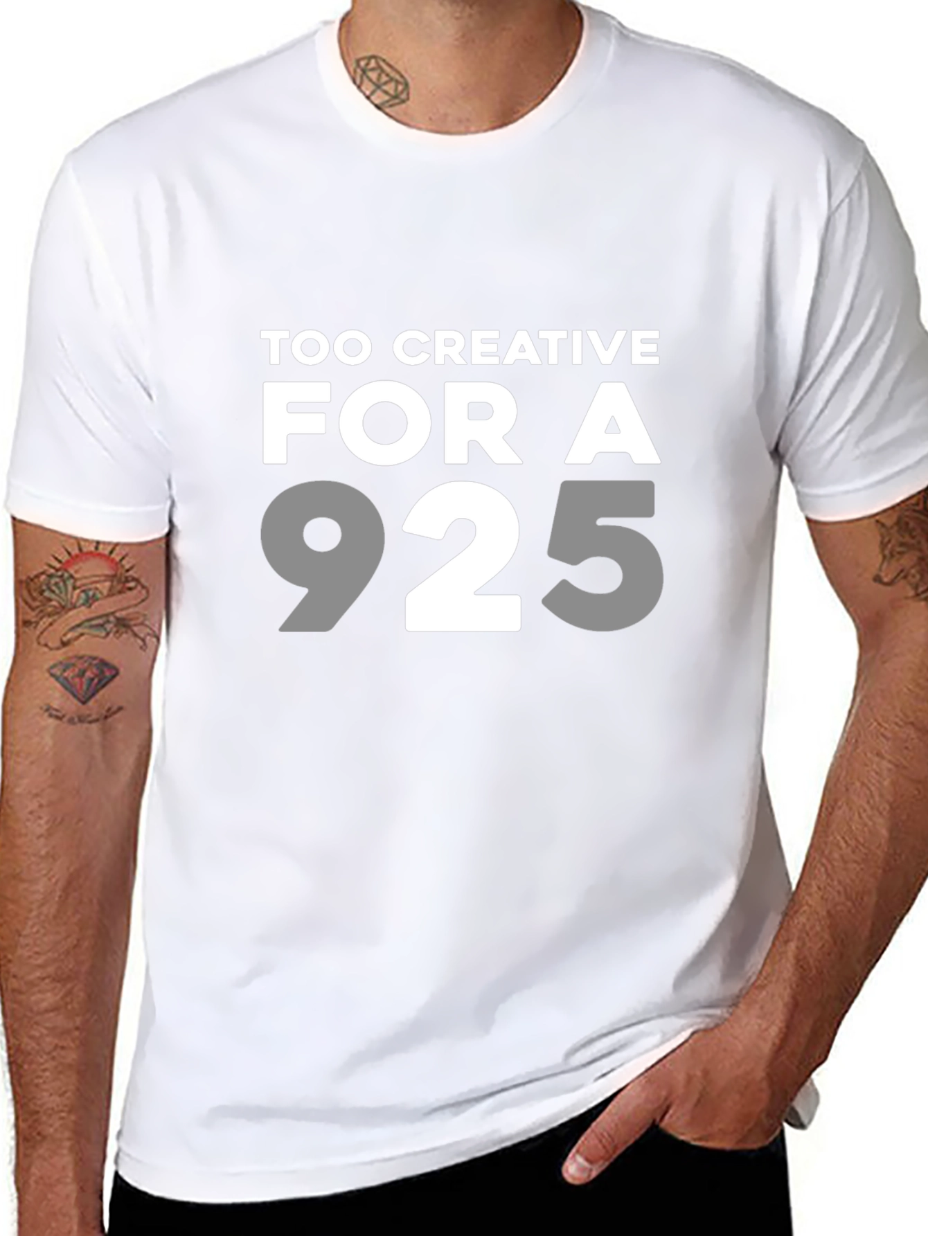 Too Creative for a 9 to 5 T-Shirt