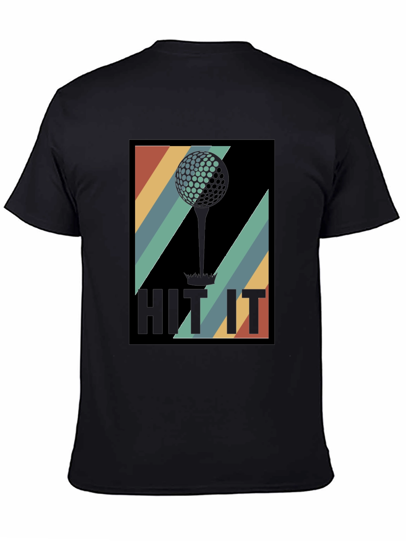 Retro Golf Ball Tee T-Shirt - Hit It!
