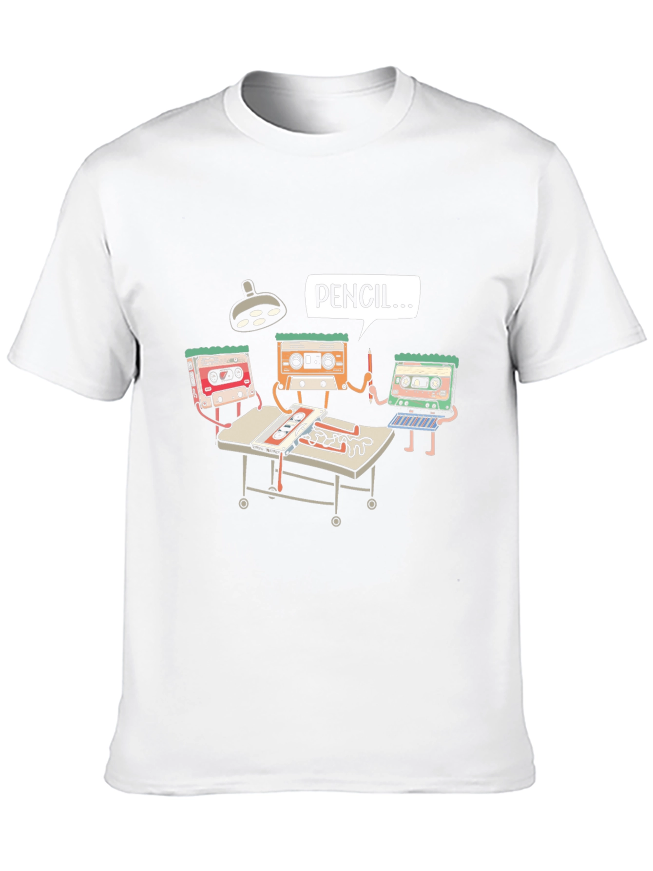 Cassette Tape Surgery T-Shirt - Funny Graphic Tee