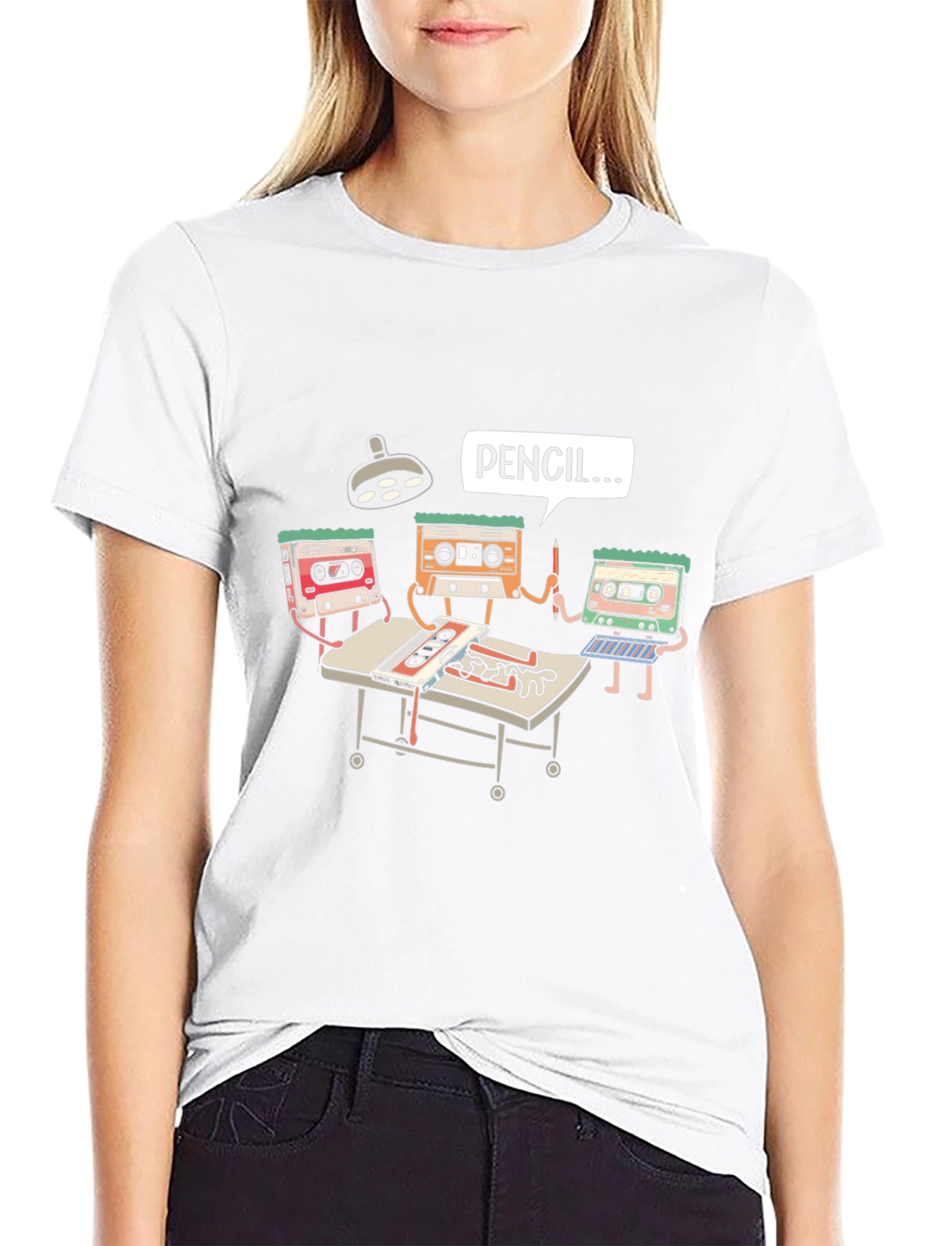 Cassette Tape Surgery T-Shirt - Funny Graphic Tee