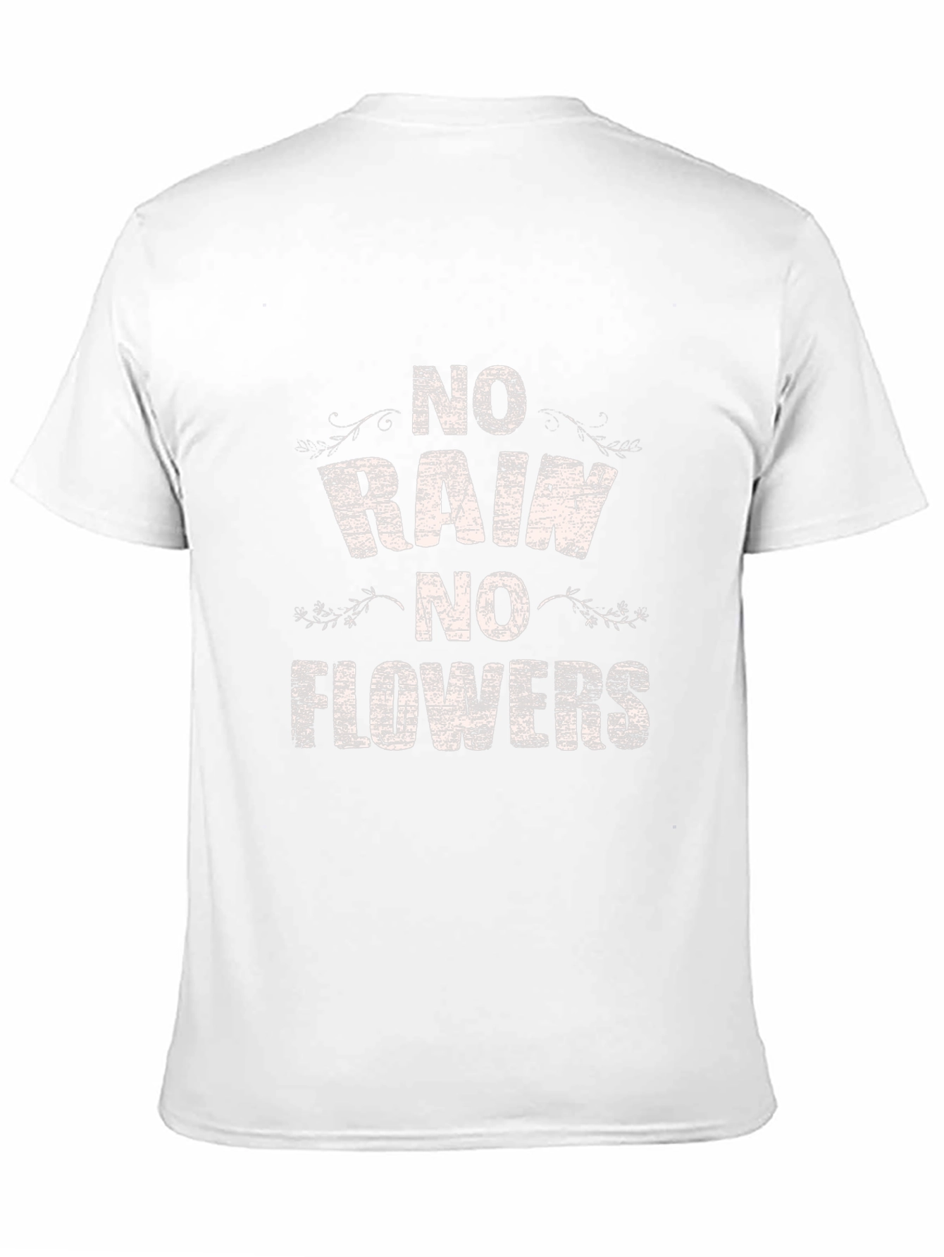 No Rain No Flowers Graphic Tee - Black