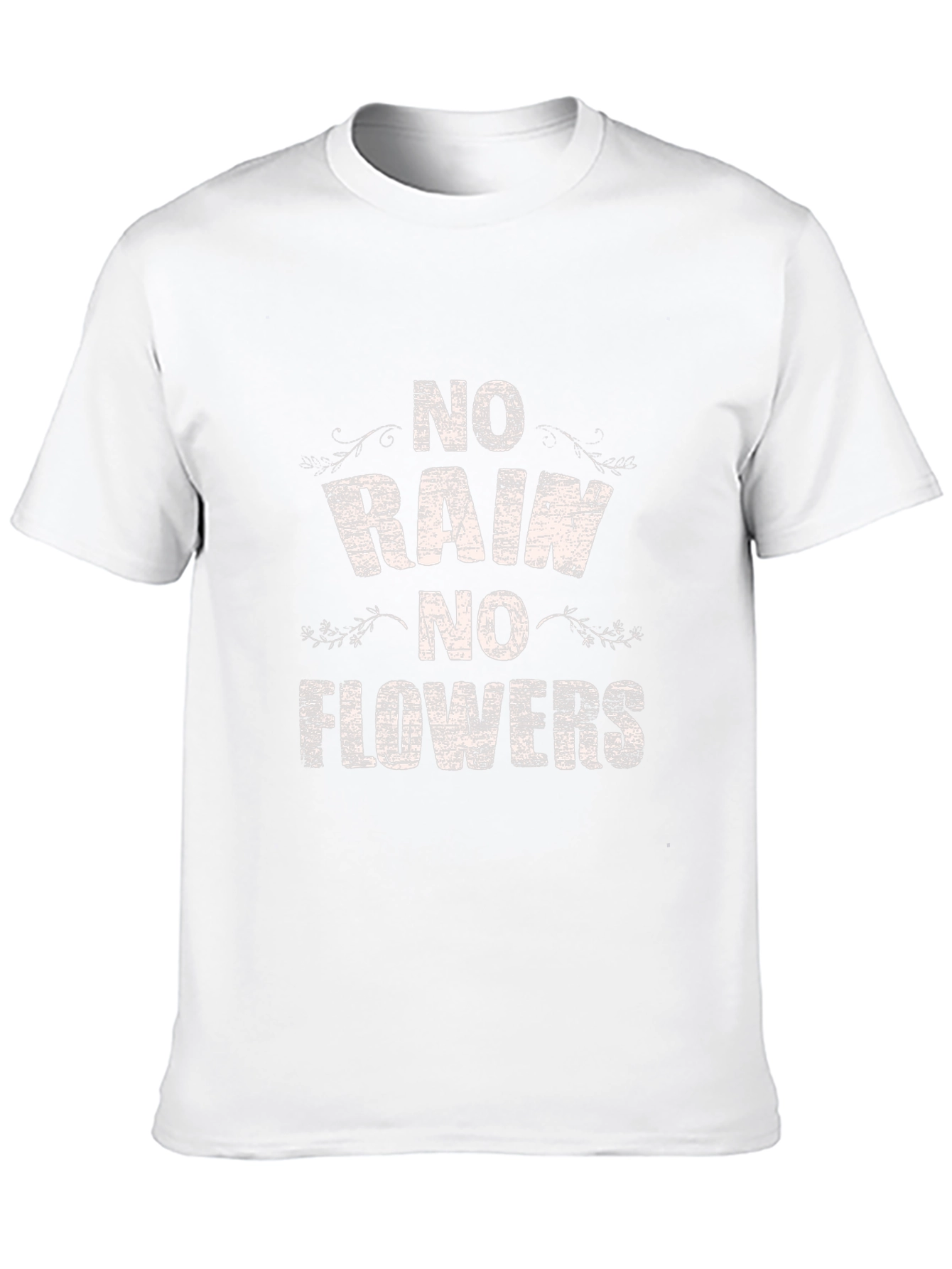 No Rain No Flowers Graphic Tee - Black