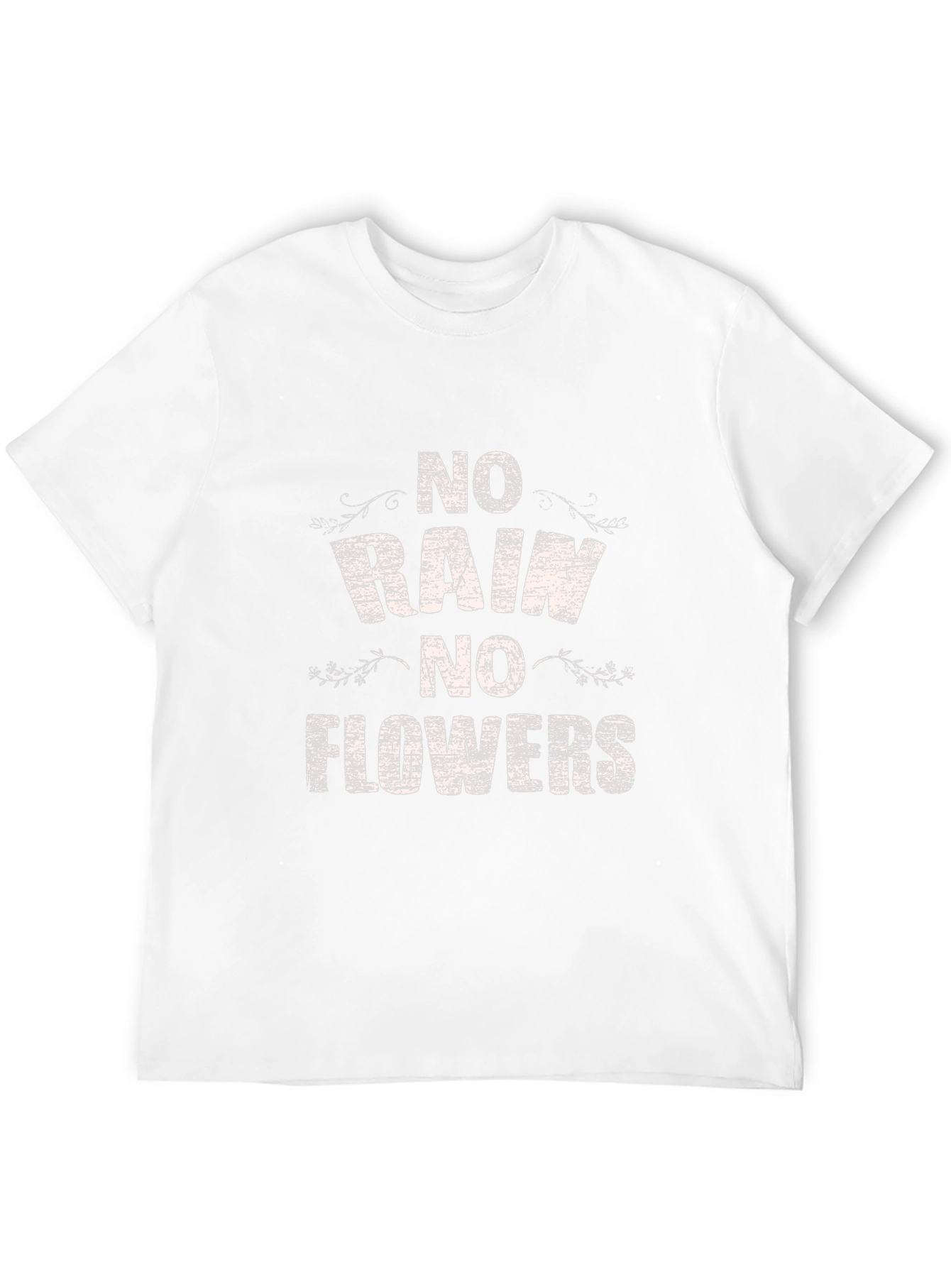 No Rain No Flowers Graphic Tee - Black