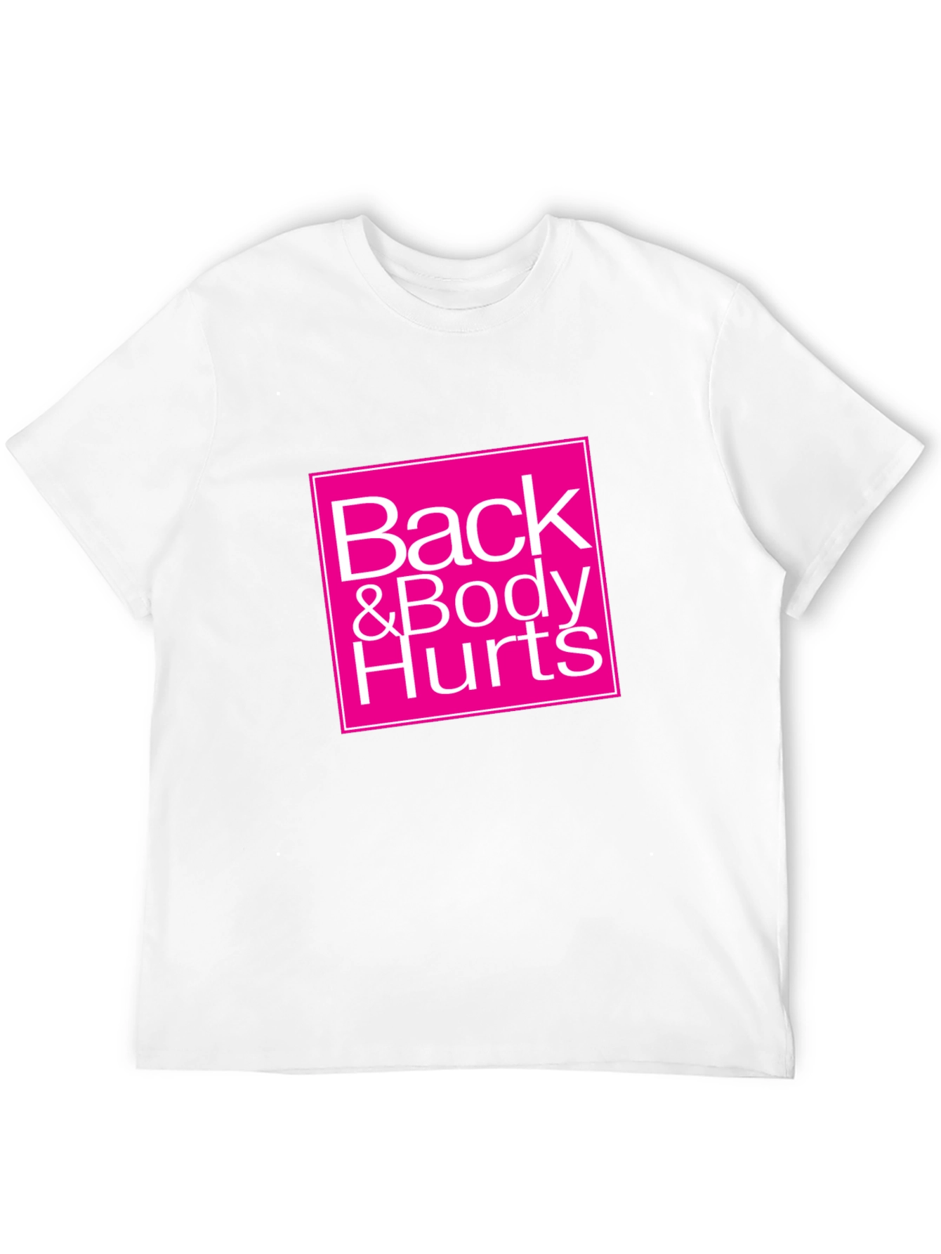 Back & Body Hurts Graphic Tee - Black