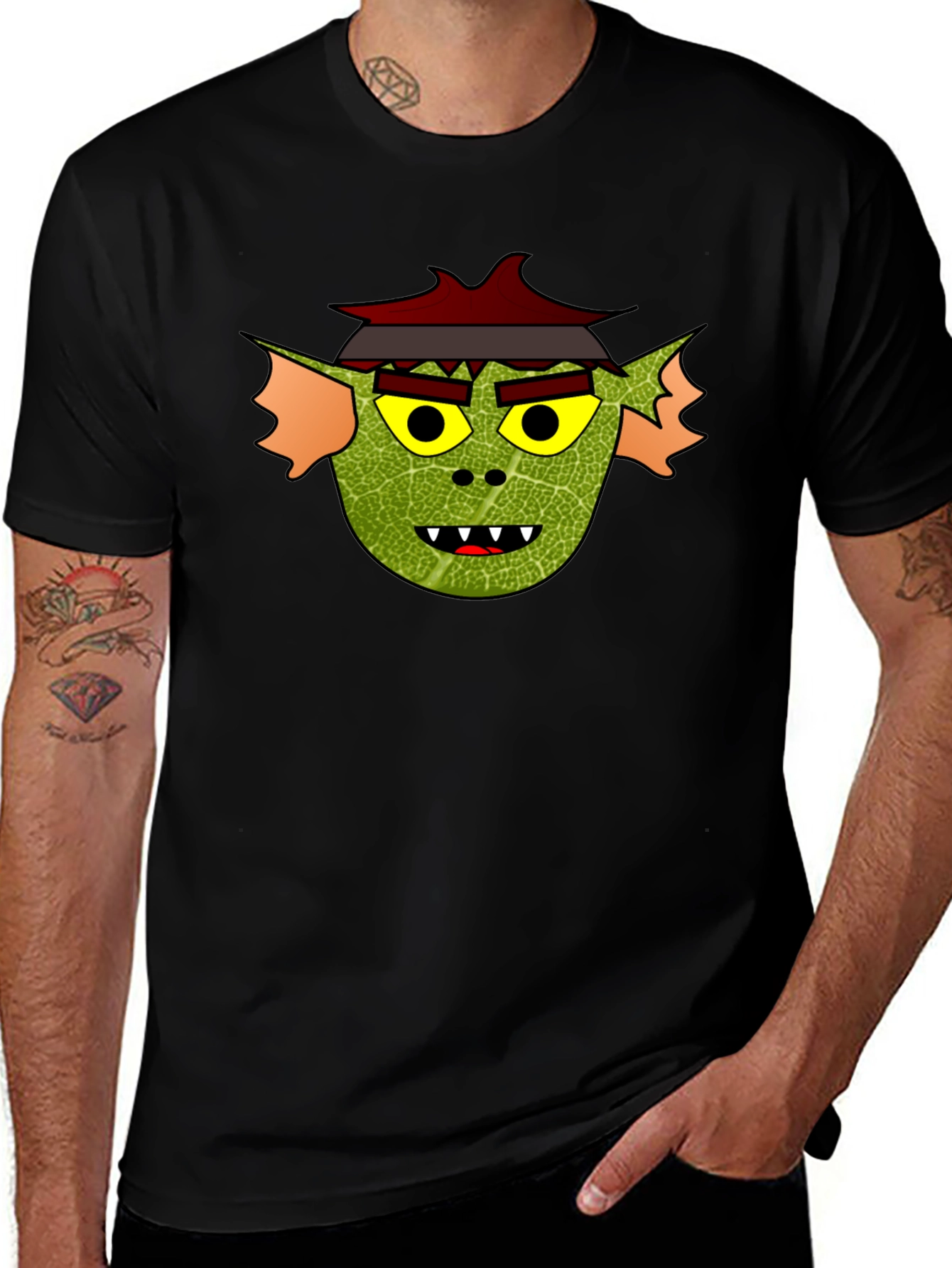 Yokai Inspired Black T-Shirt