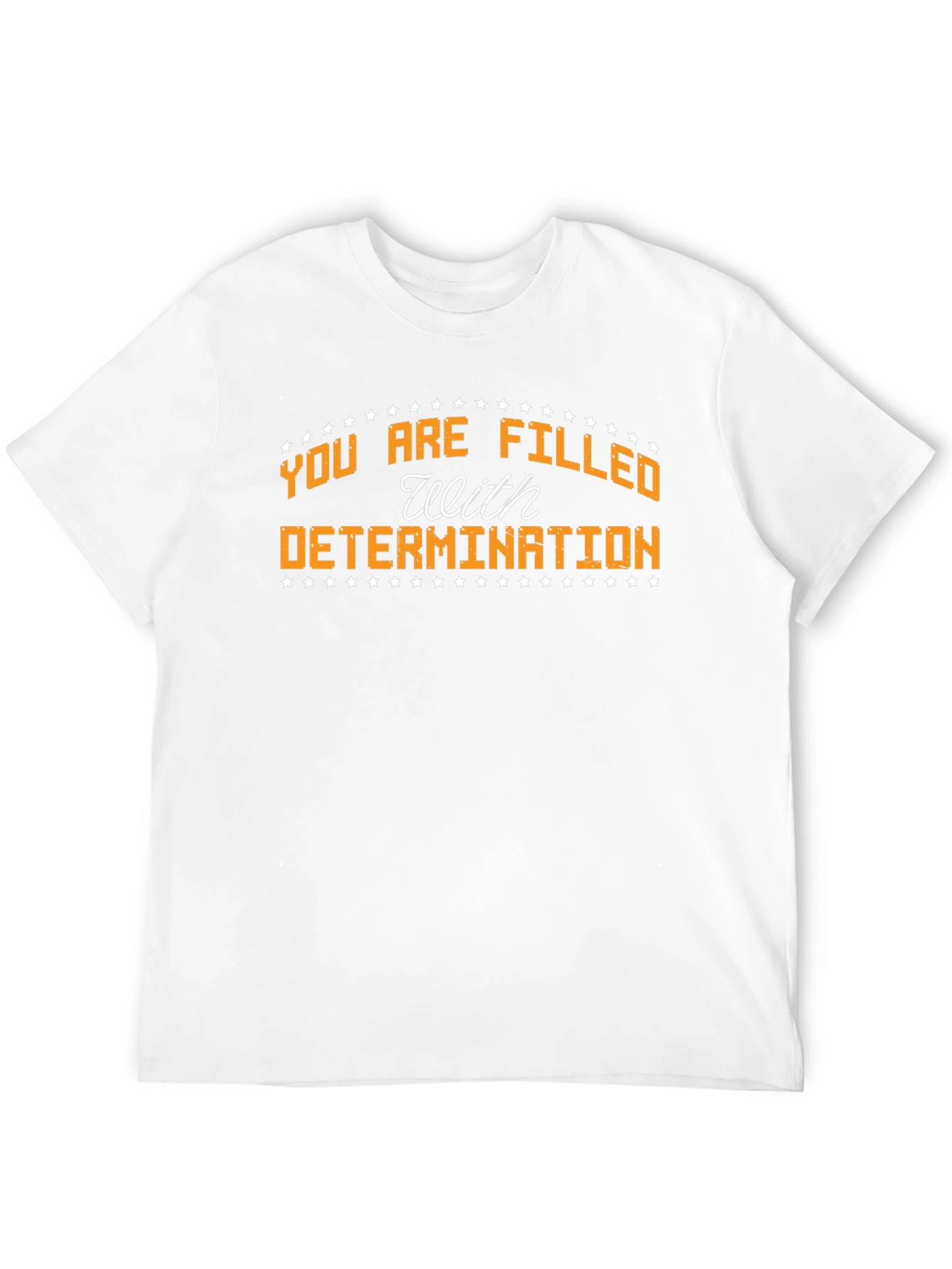 Motivational Determination Graphic Tee - Black