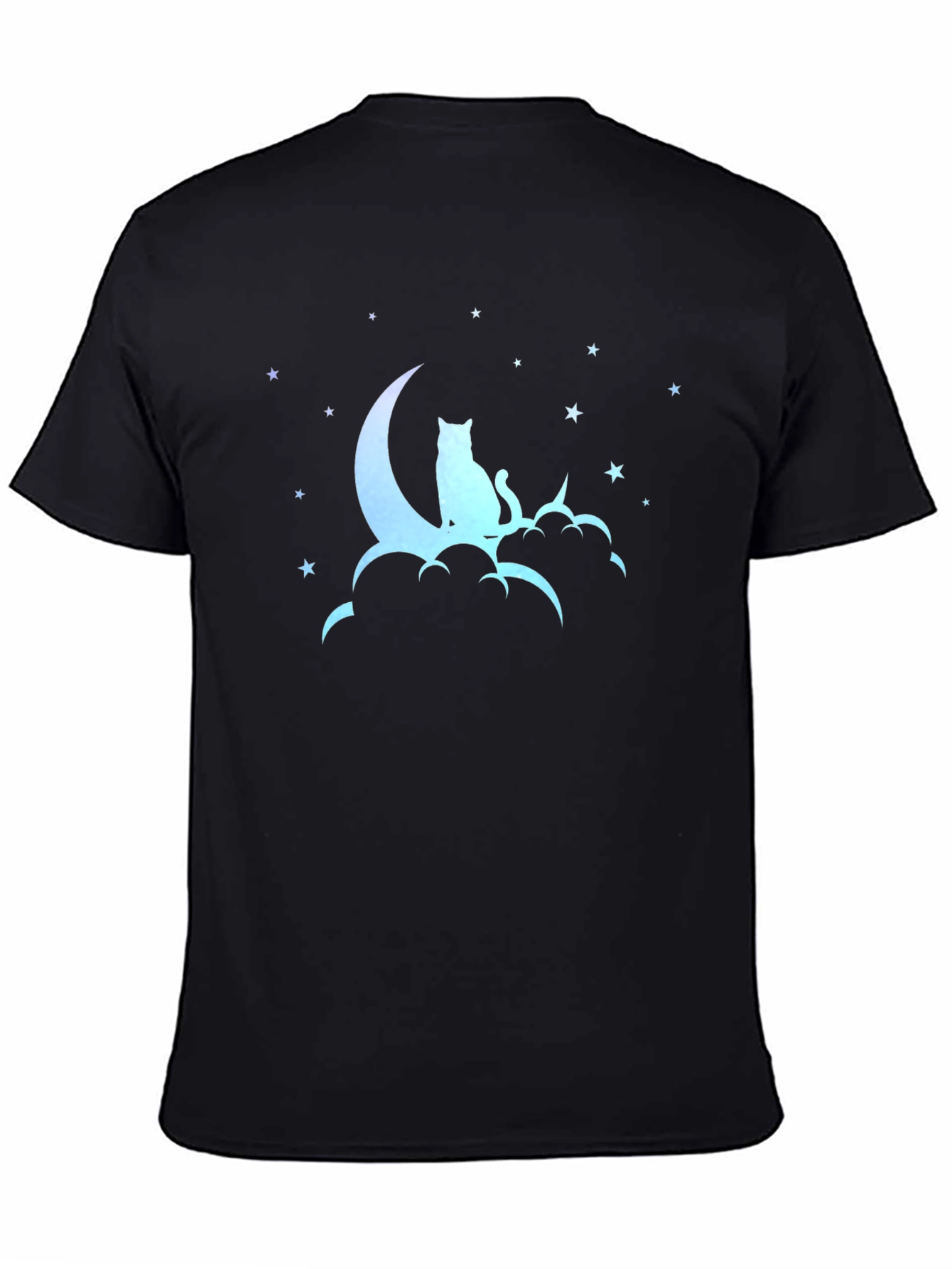 Moon Cat T-Shirt - Celestial Comfort