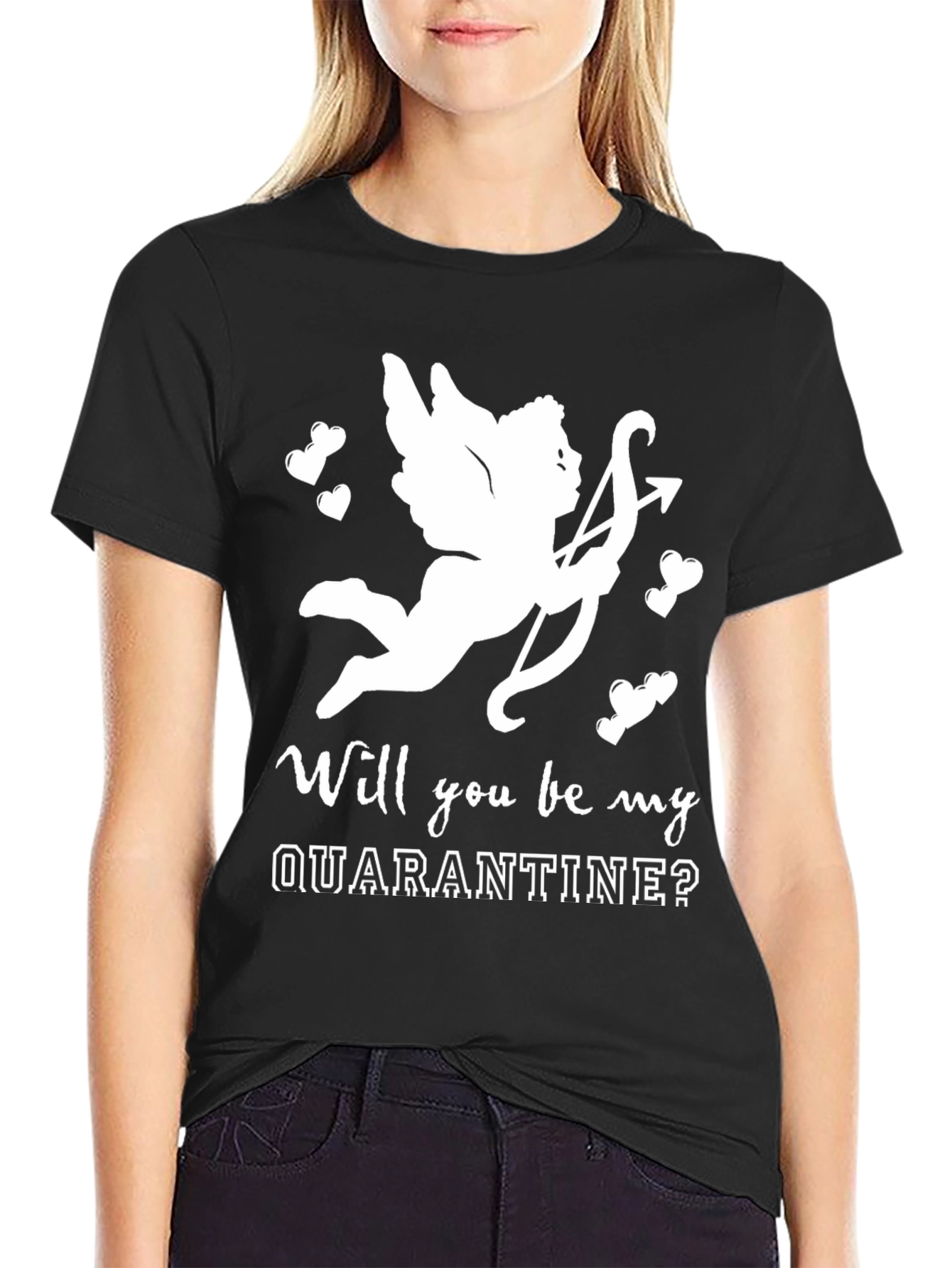 Quarantine Cupid T-Shirt - Valentines Day Tee