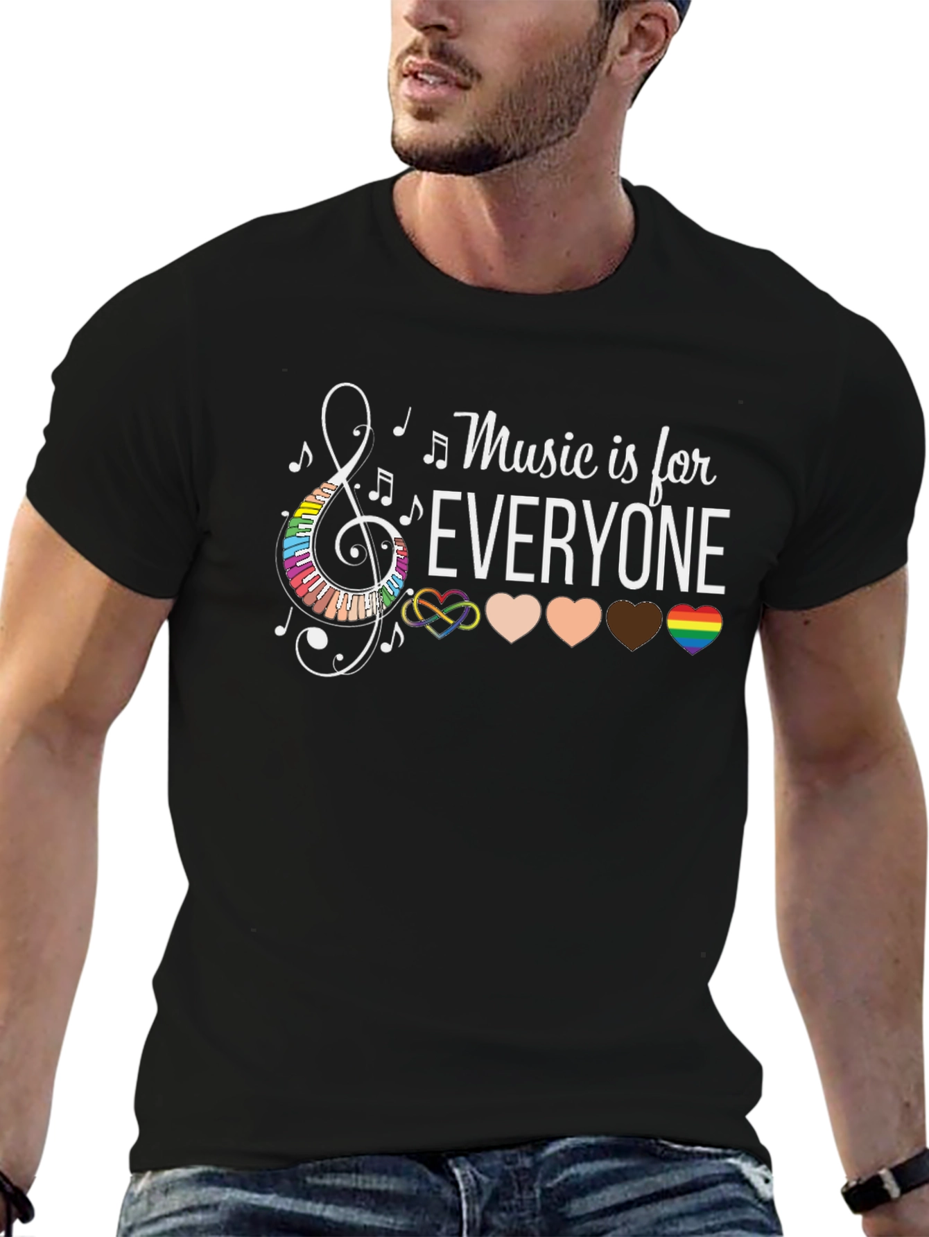 Music Is For Everyone T-Shirt