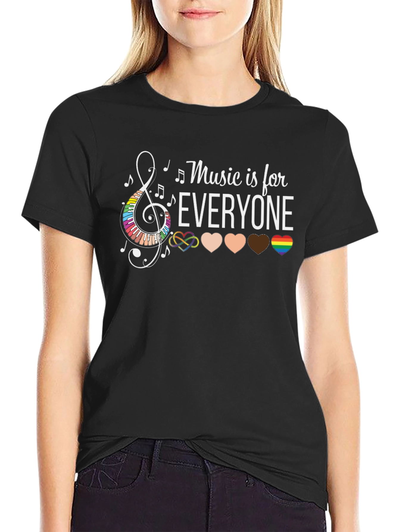 Music Is For Everyone T-Shirt