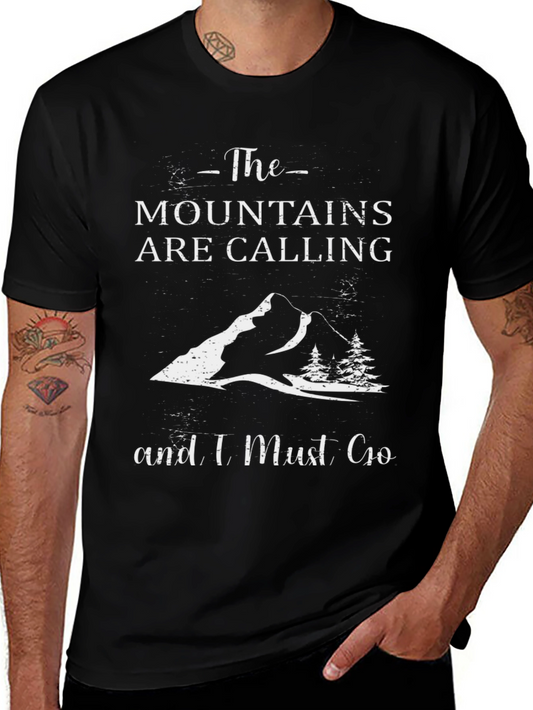 Mountains are Calling Graphic Tee