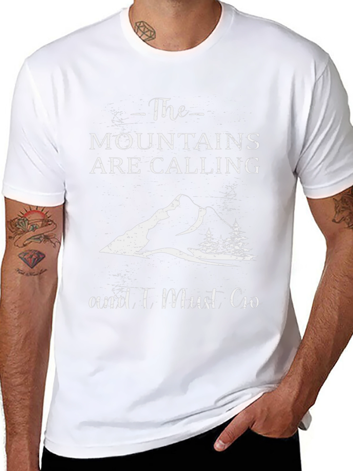Mountains are Calling Graphic Tee