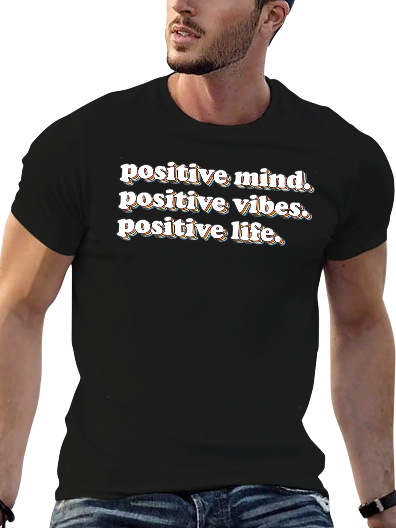 Positive Vibes Graphic Tee