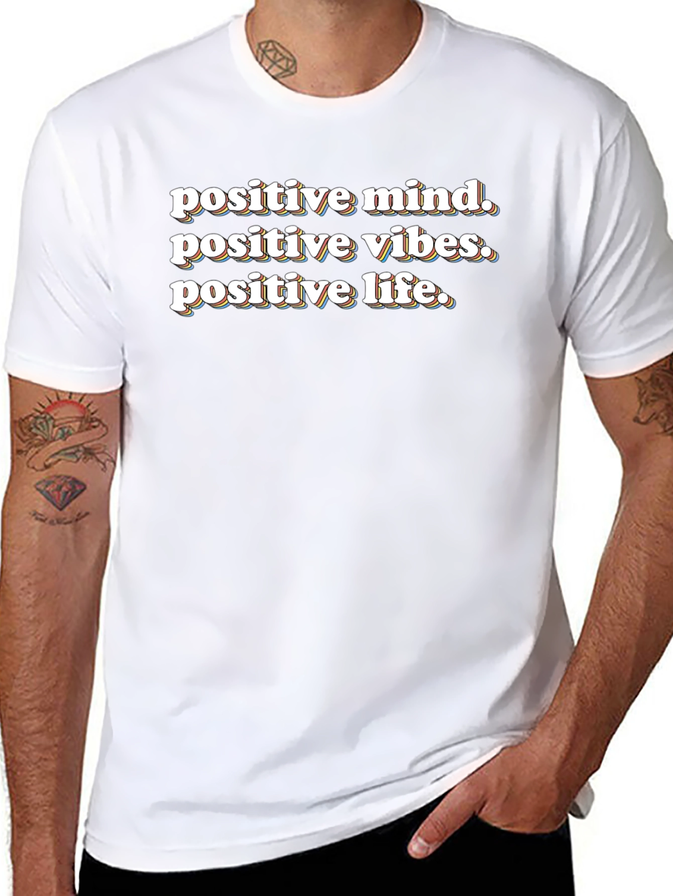Positive Vibes Graphic Tee