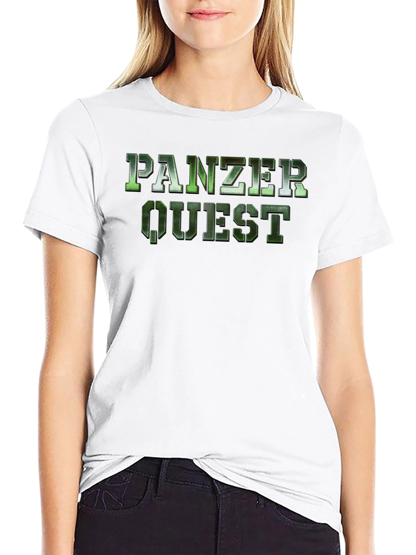 Panzer Quest Graphic T-Shirt - Black