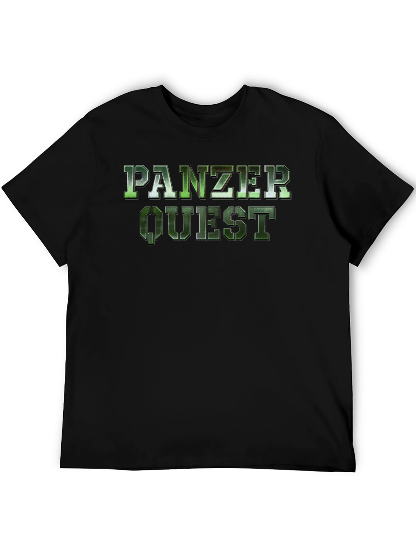 Panzer Quest Graphic T-Shirt - Black