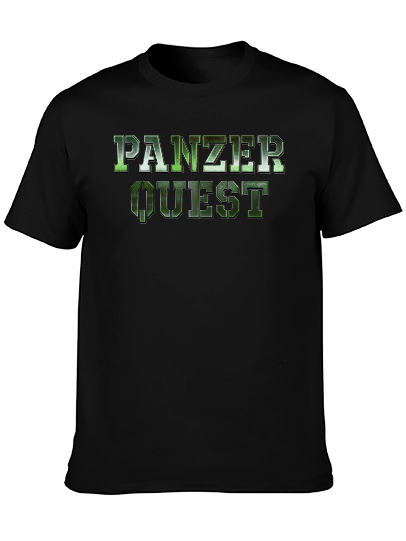 Panzer Quest Graphic T-Shirt - Black