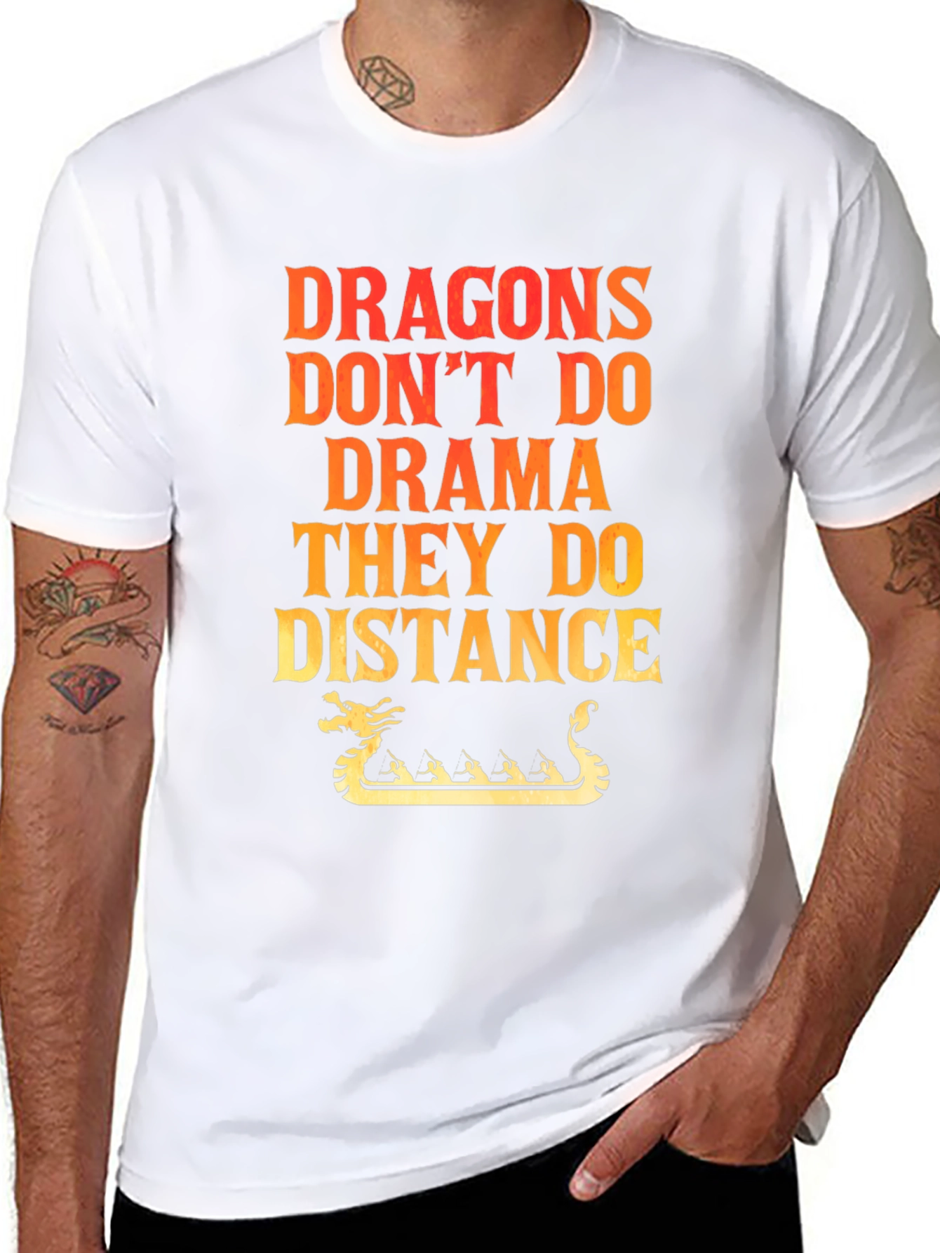 Dragons Dont Do Drama T-Shirt