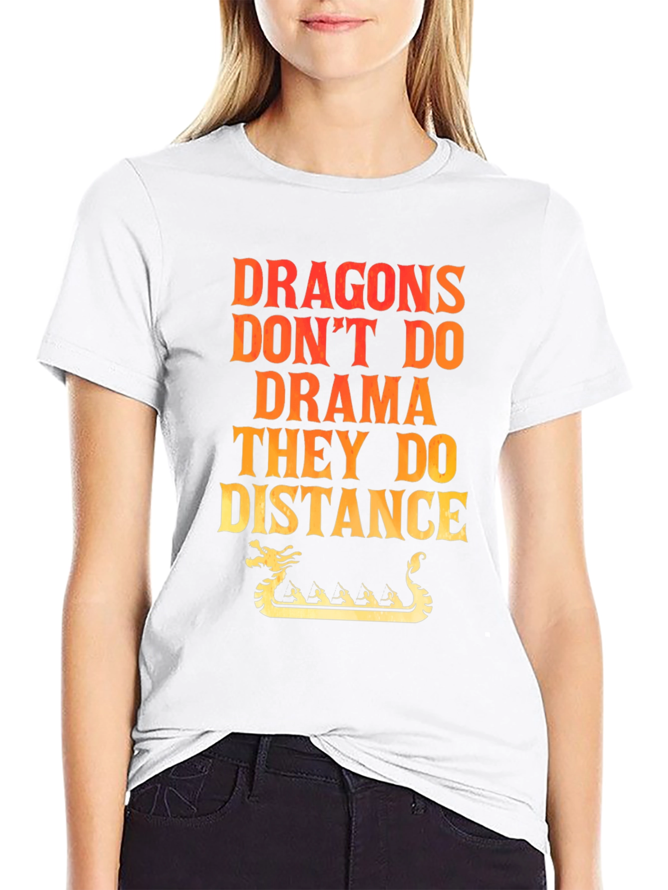 Dragons Dont Do Drama T-Shirt