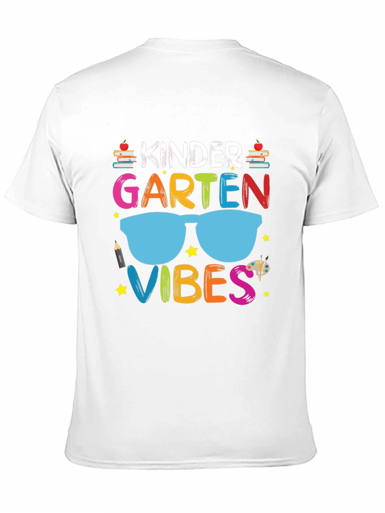 Kindergarten Vibes Graphic Tee - Back to School T-Shirt