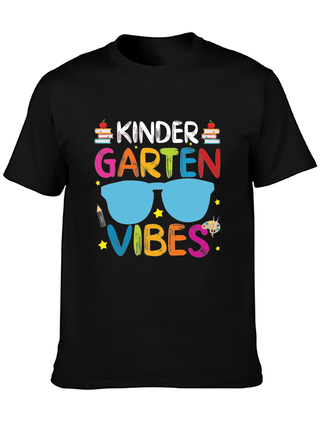 Kindergarten Vibes Graphic Tee - Back to School T-Shirt