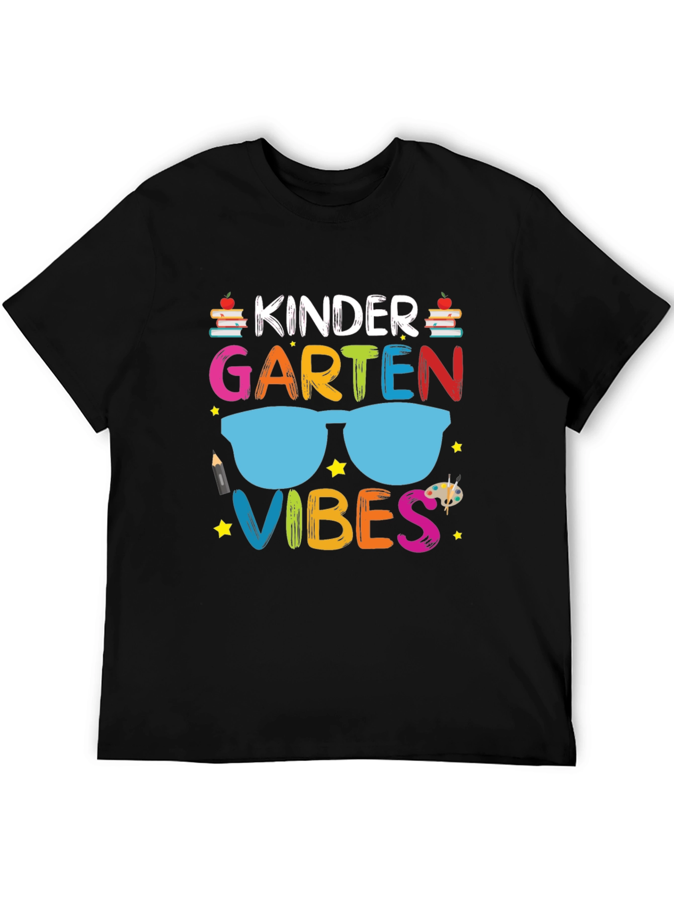 Kindergarten Vibes Graphic Tee - Back to School T-Shirt