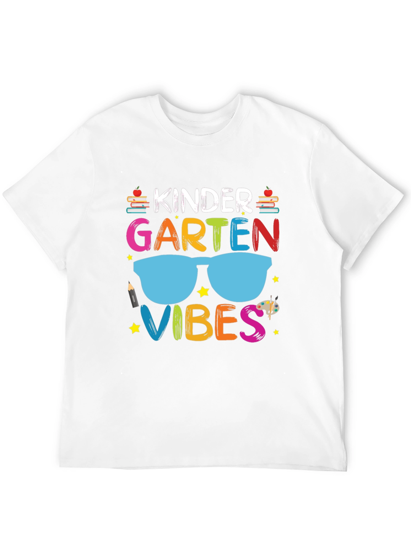 Kindergarten Vibes Graphic Tee - Back to School T-Shirt