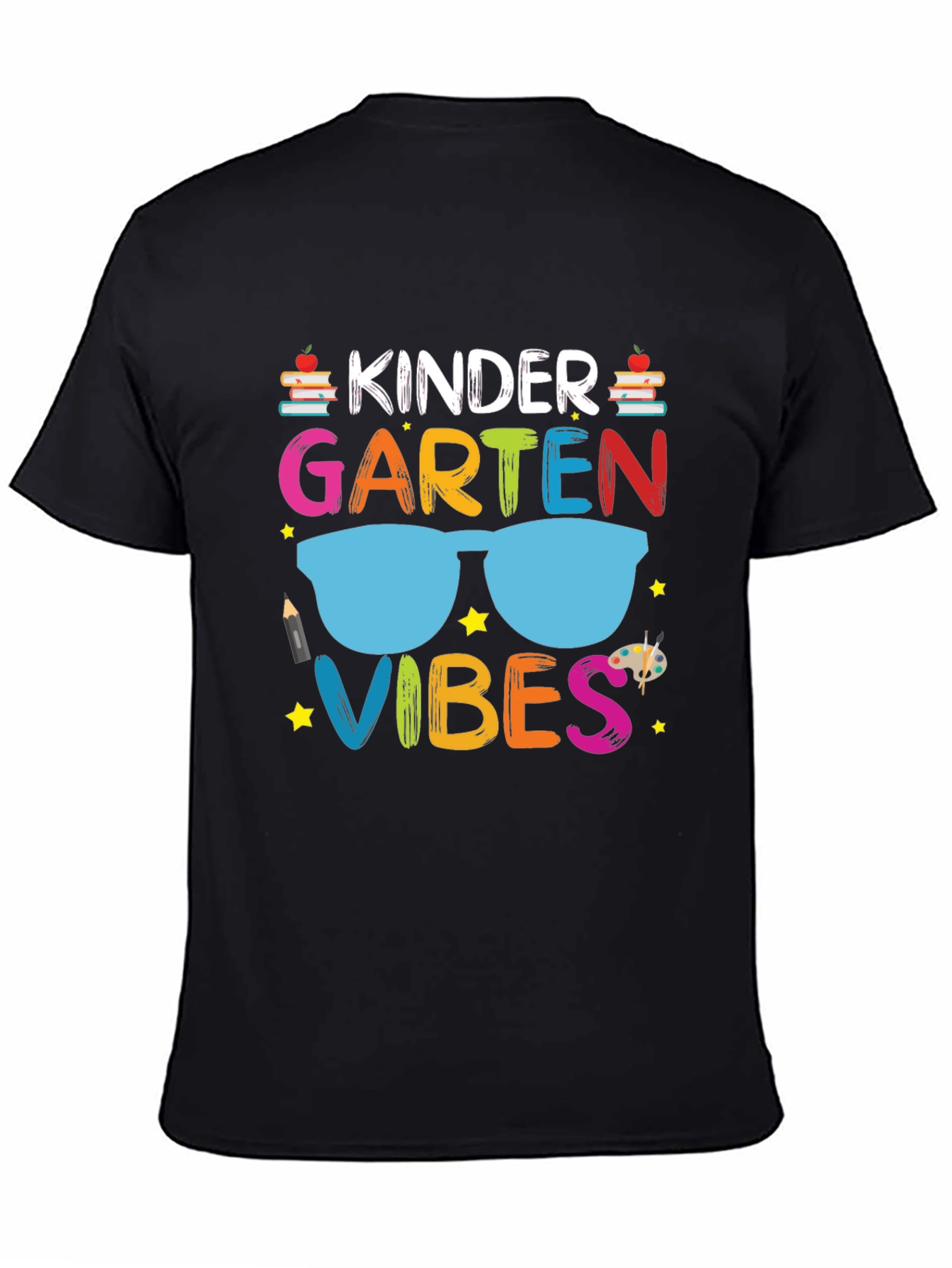 Kindergarten Vibes Graphic Tee - Back to School T-Shirt