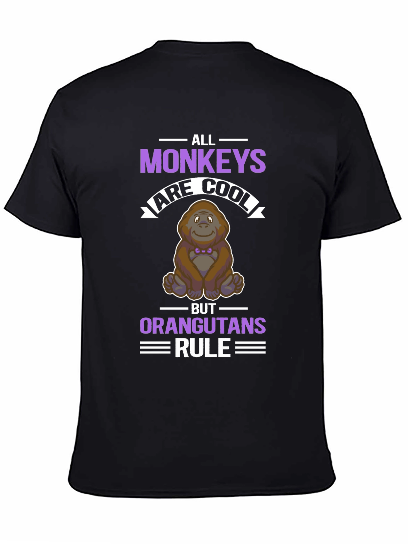 All Monkeys are Cool Orangutans Rule T-Shirt