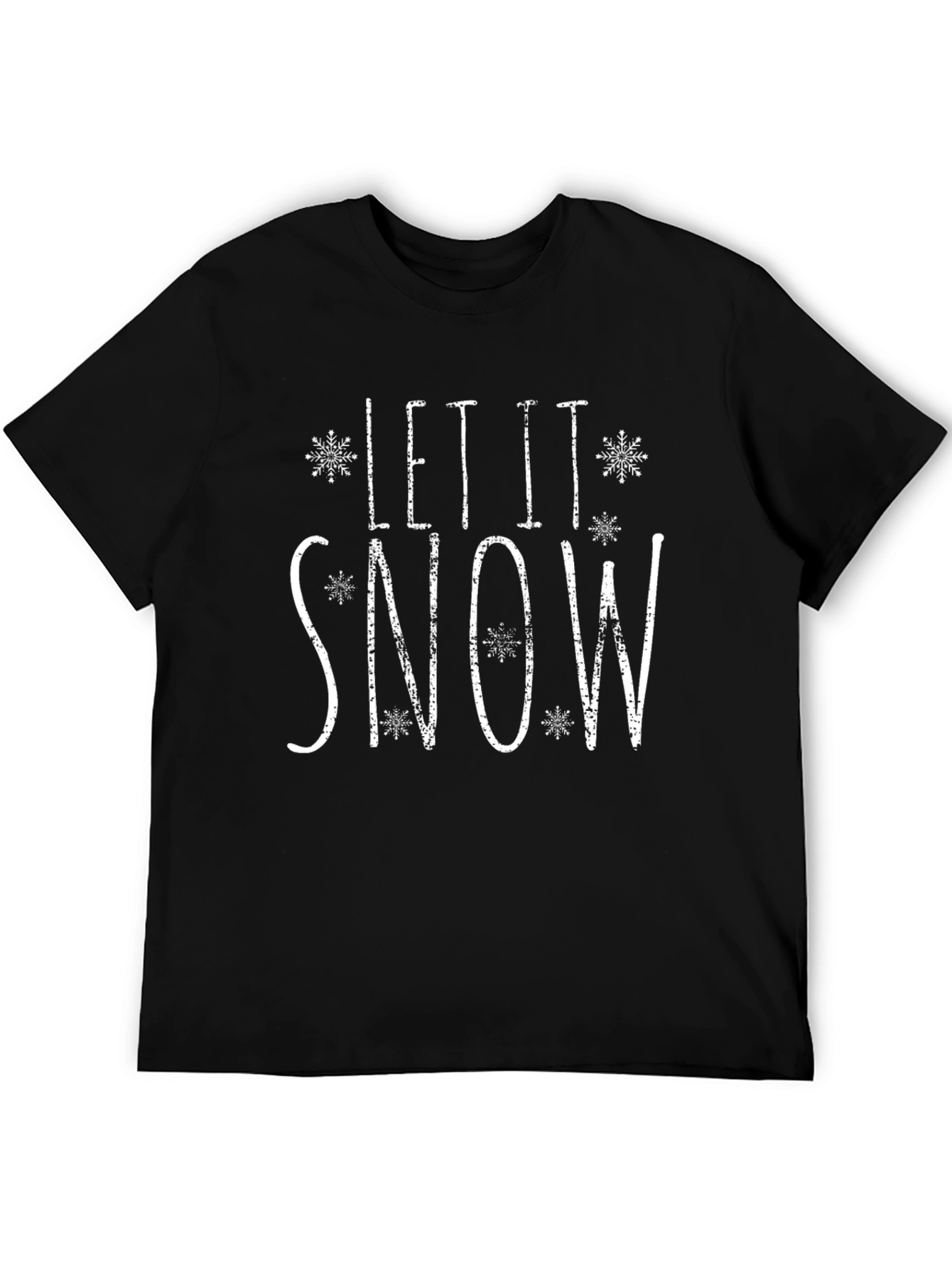 Let it Snow Graphic Tee - Winter Holiday Shirt