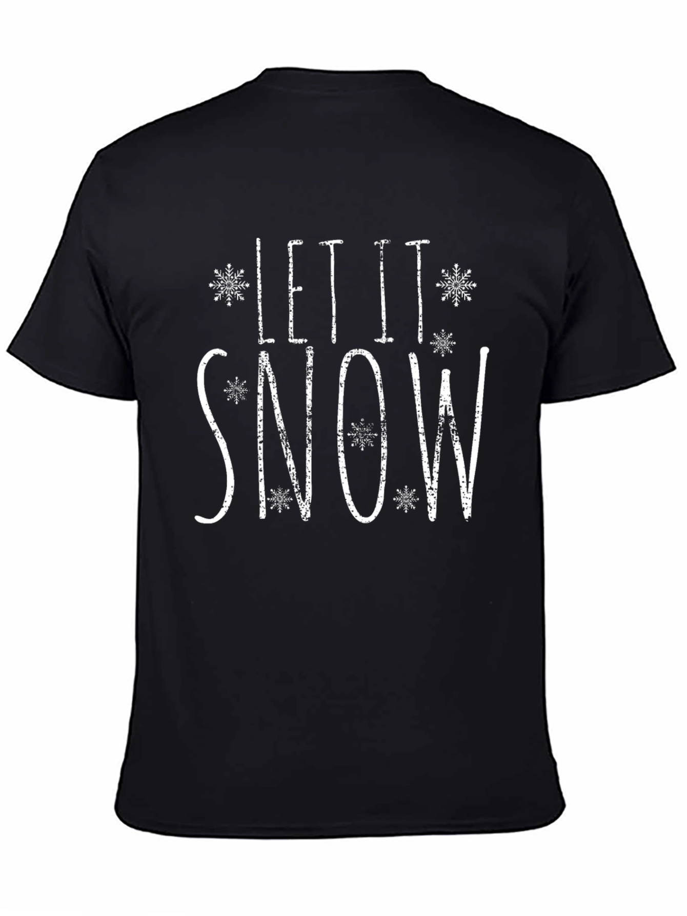 Let it Snow Graphic Tee - Winter Holiday Shirt