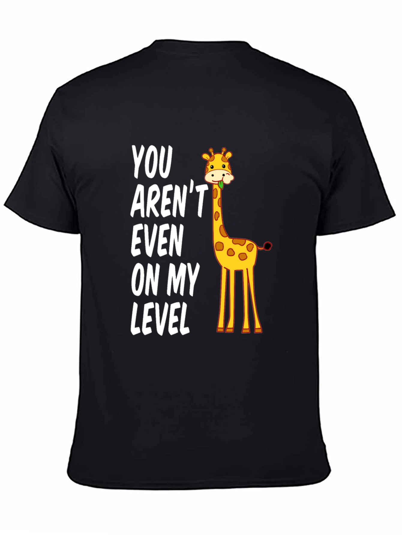 Funny Giraffe Level T-Shirt