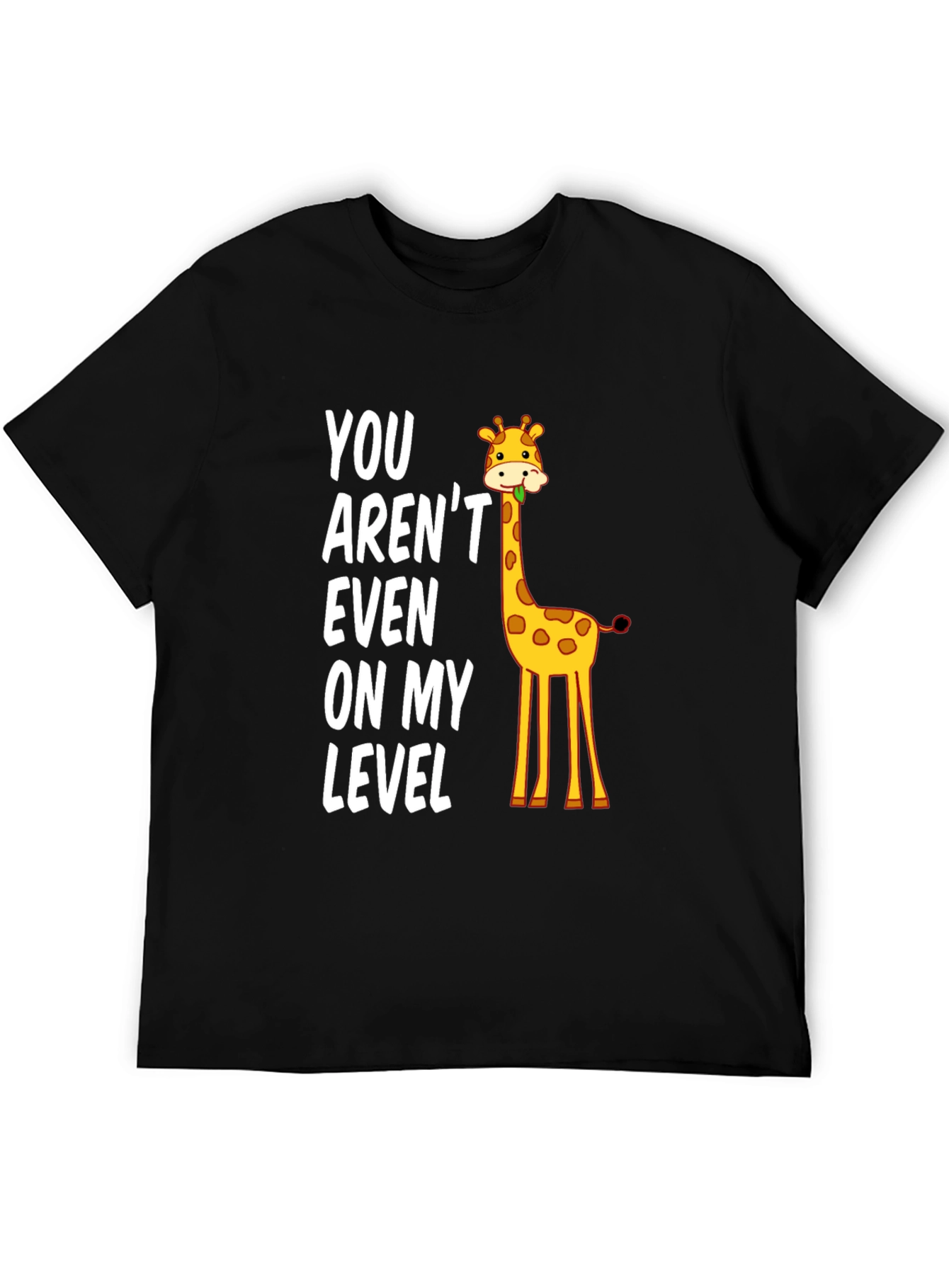 Funny Giraffe Level T-Shirt
