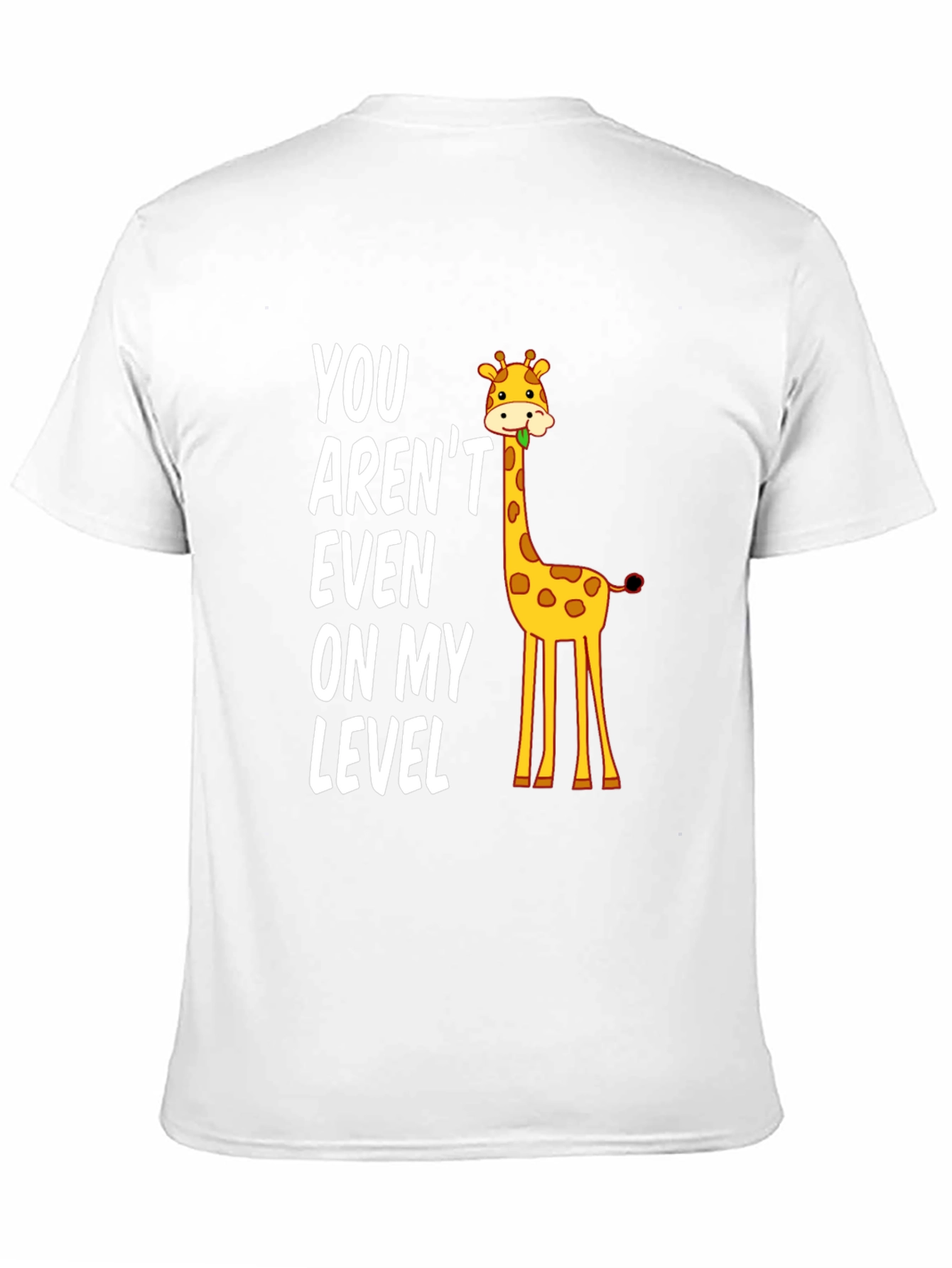 Funny Giraffe Level T-Shirt