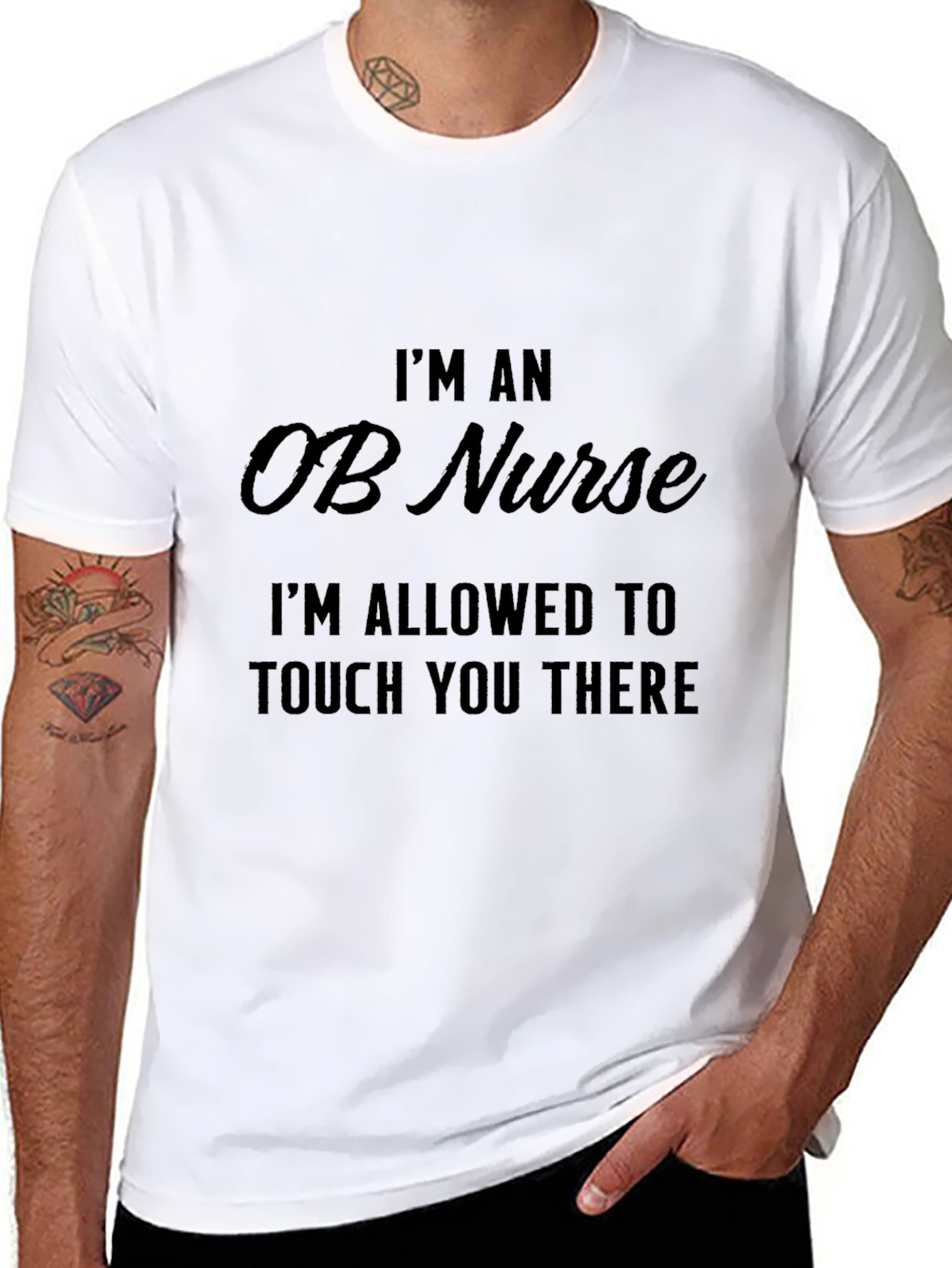 OB Nurse T-Shirt - Funny Medical Humor Tee