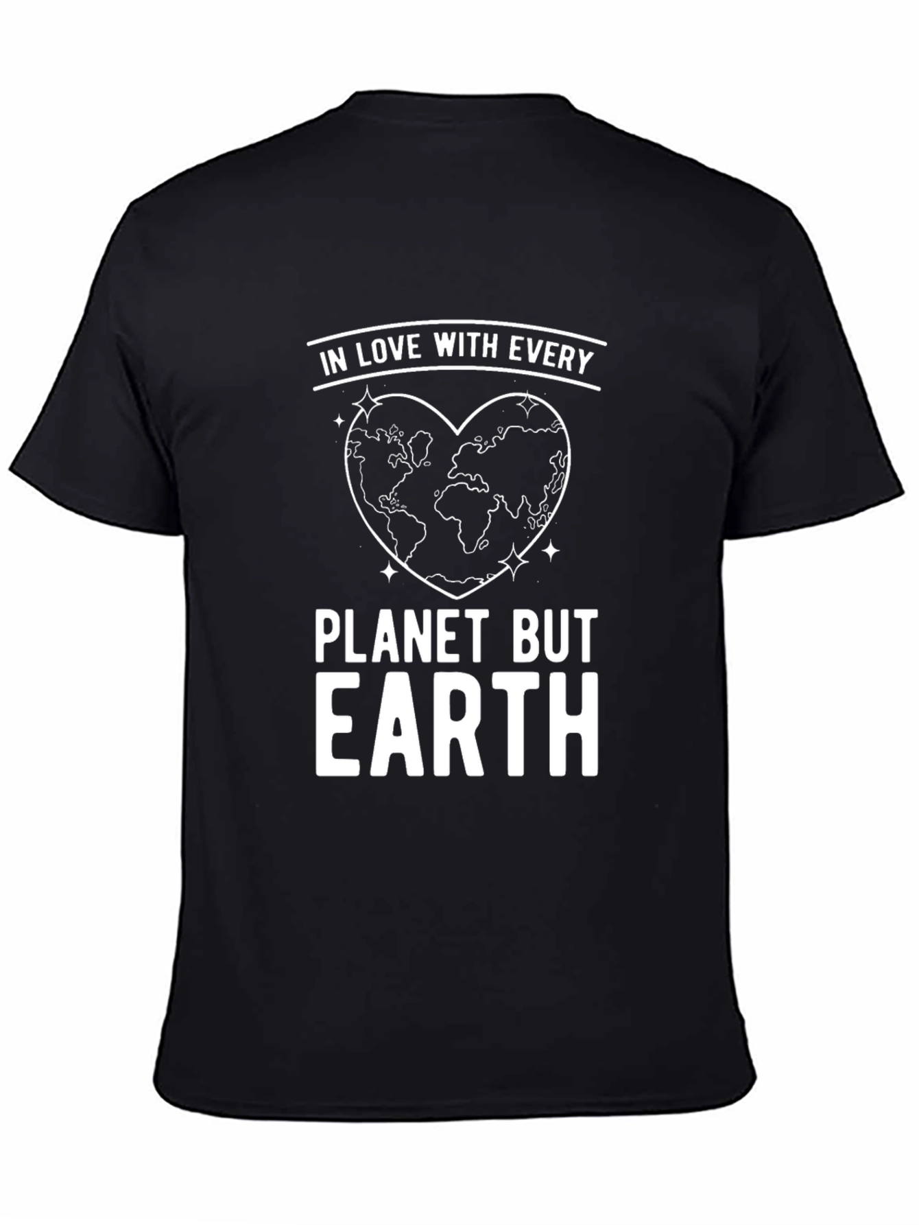 In Love With Every Planet But Earth Graphic Tee