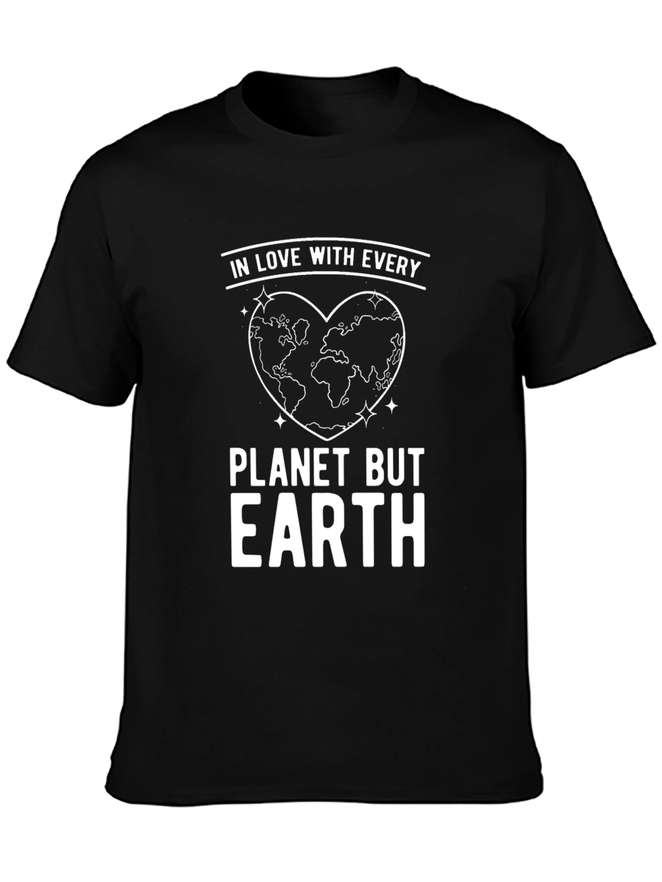 In Love With Every Planet But Earth Graphic Tee