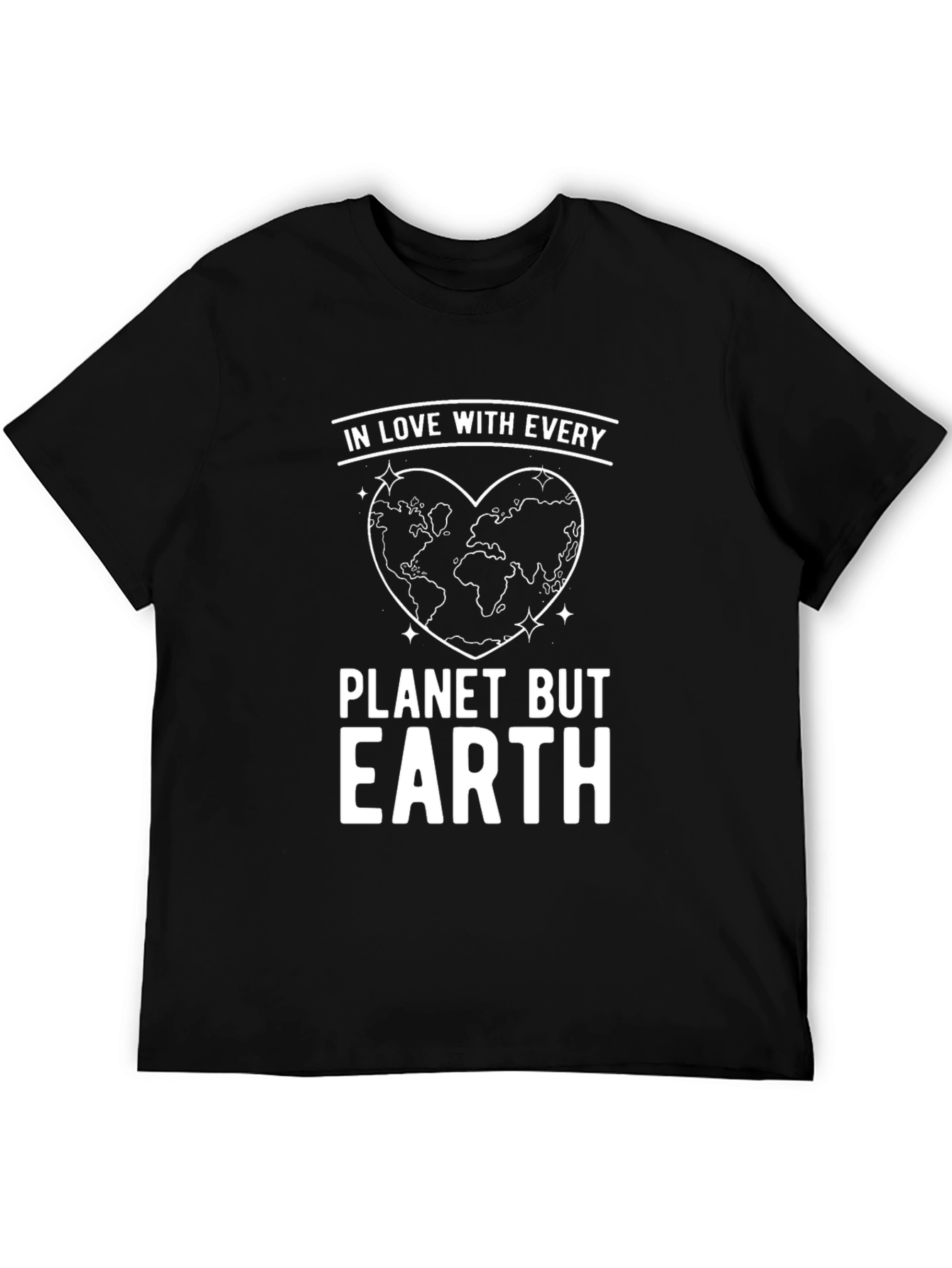 In Love With Every Planet But Earth Graphic Tee