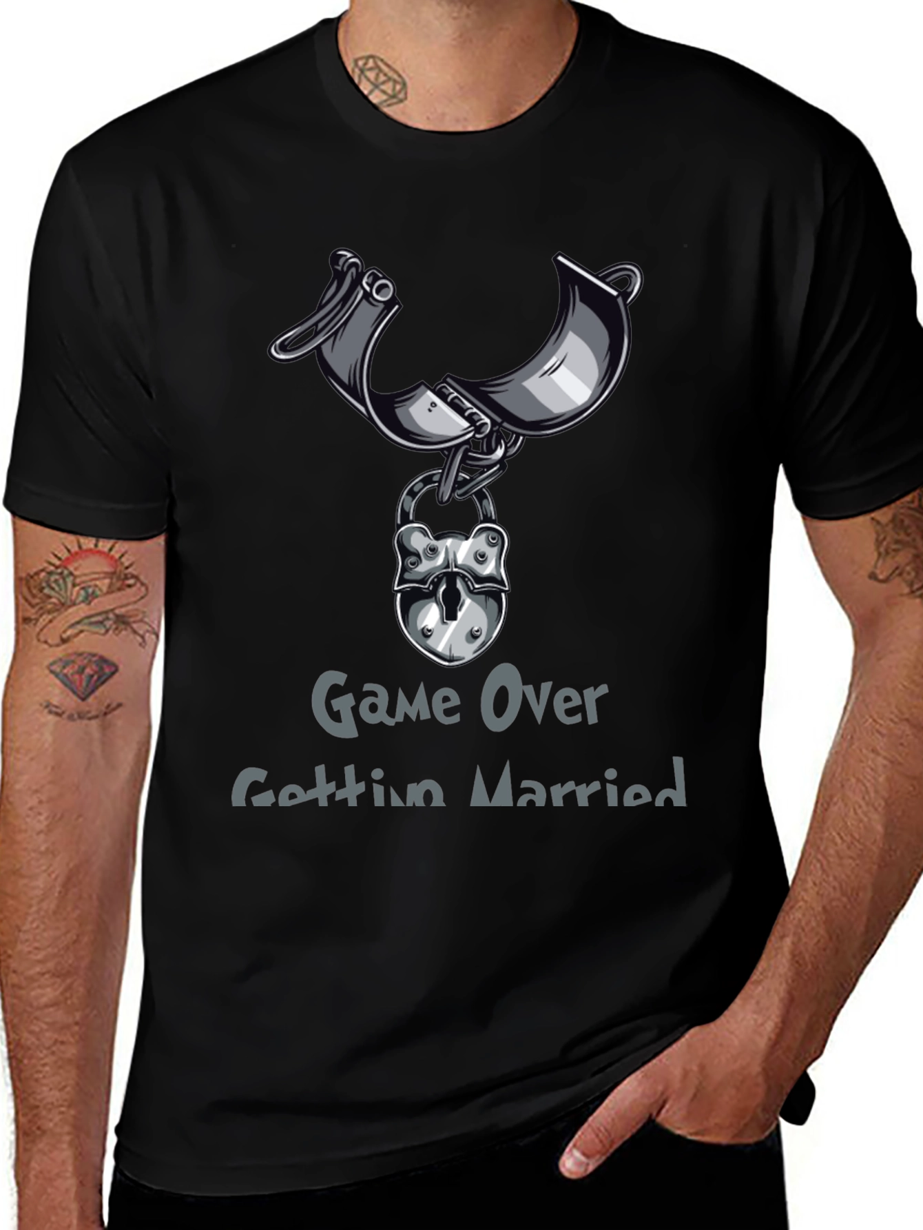 Game Over Getting Married T-Shirt