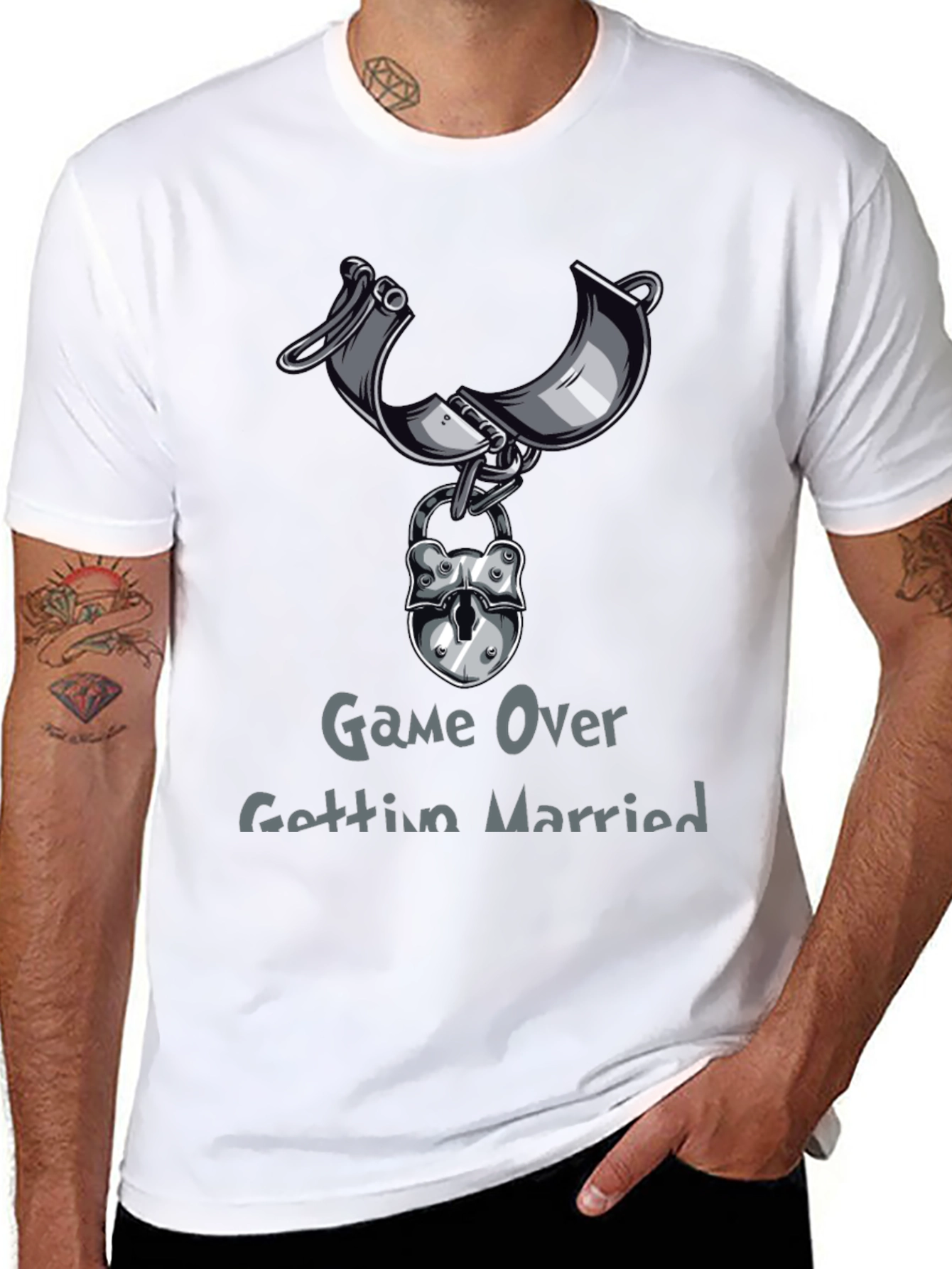 Game Over Getting Married T-Shirt
