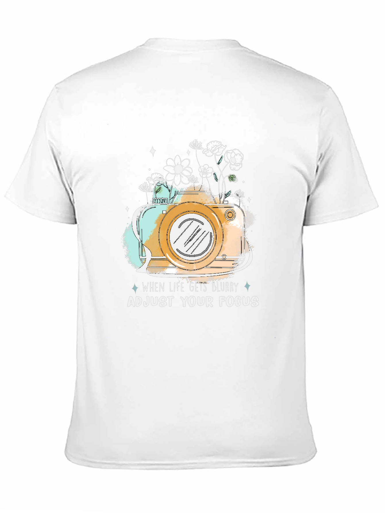 Camera Graphic Tee - Adjust Your Focus