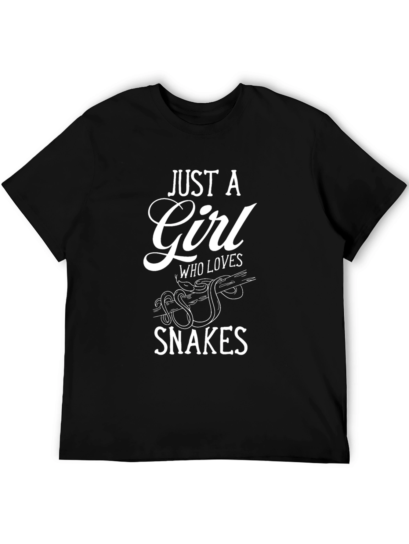 Just a Girl Who Loves Snakes T-Shirt