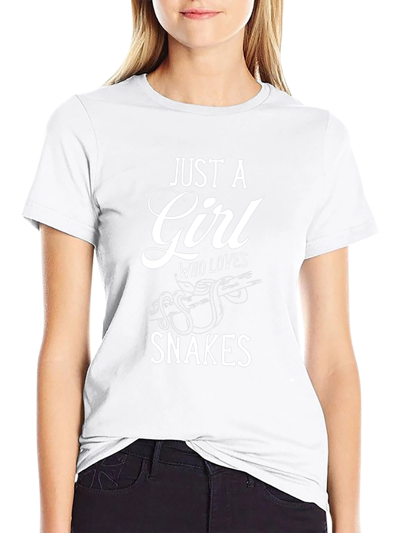 Just a Girl Who Loves Snakes T-Shirt