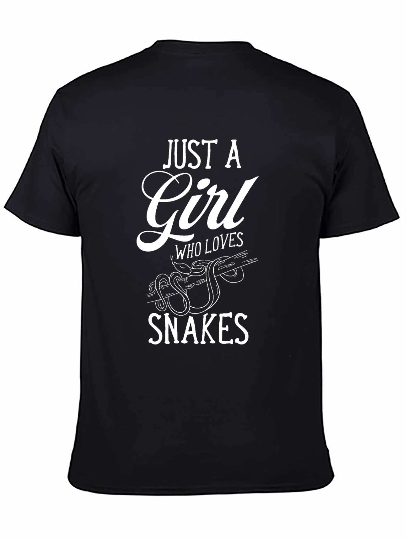 Just a Girl Who Loves Snakes T-Shirt