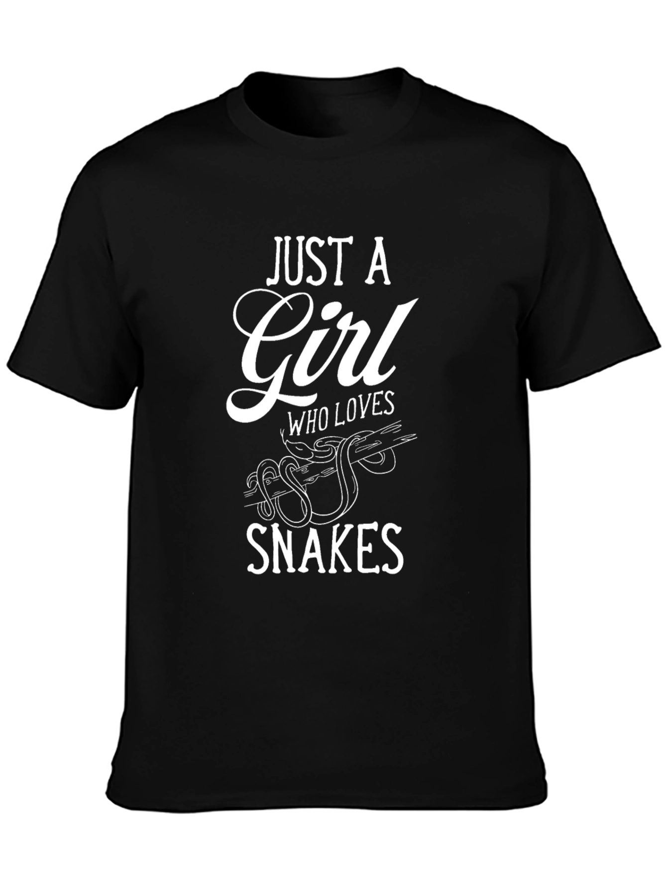 Just a Girl Who Loves Snakes T-Shirt